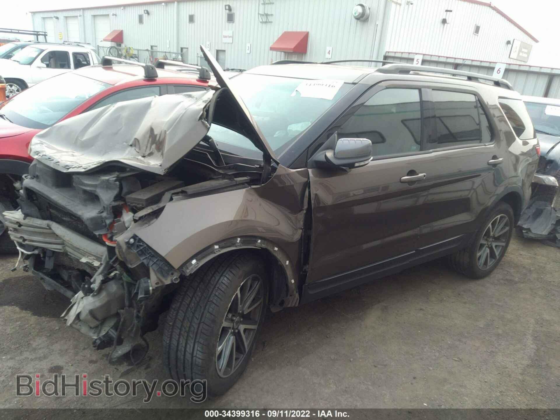 2015 FORD EXPLORER - VIN: 1FM5K8D84FGA87606 - Фото 2