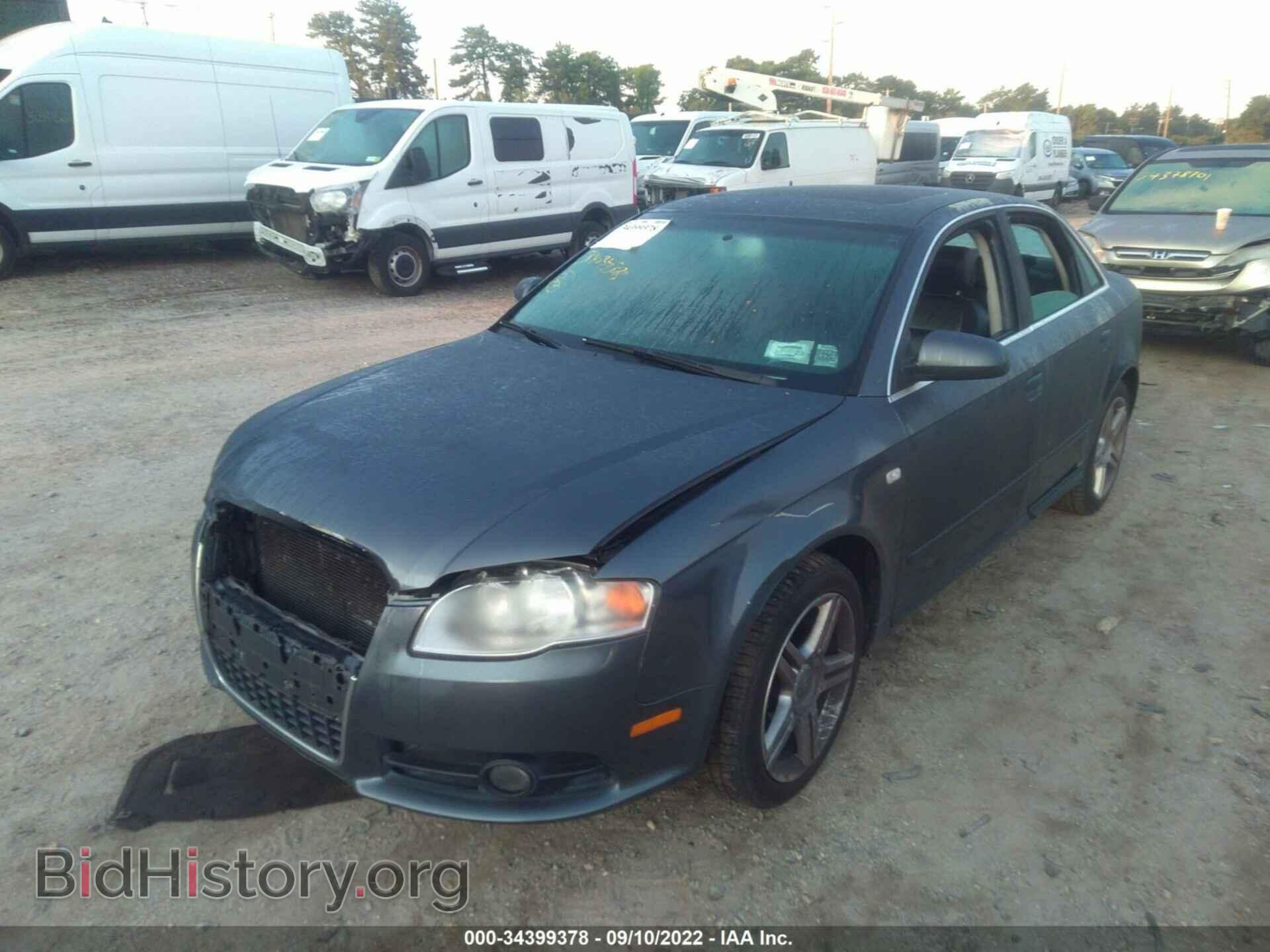 2008 AUDI A4 - VIN: WAUDF78E88A033632 - Фото 2