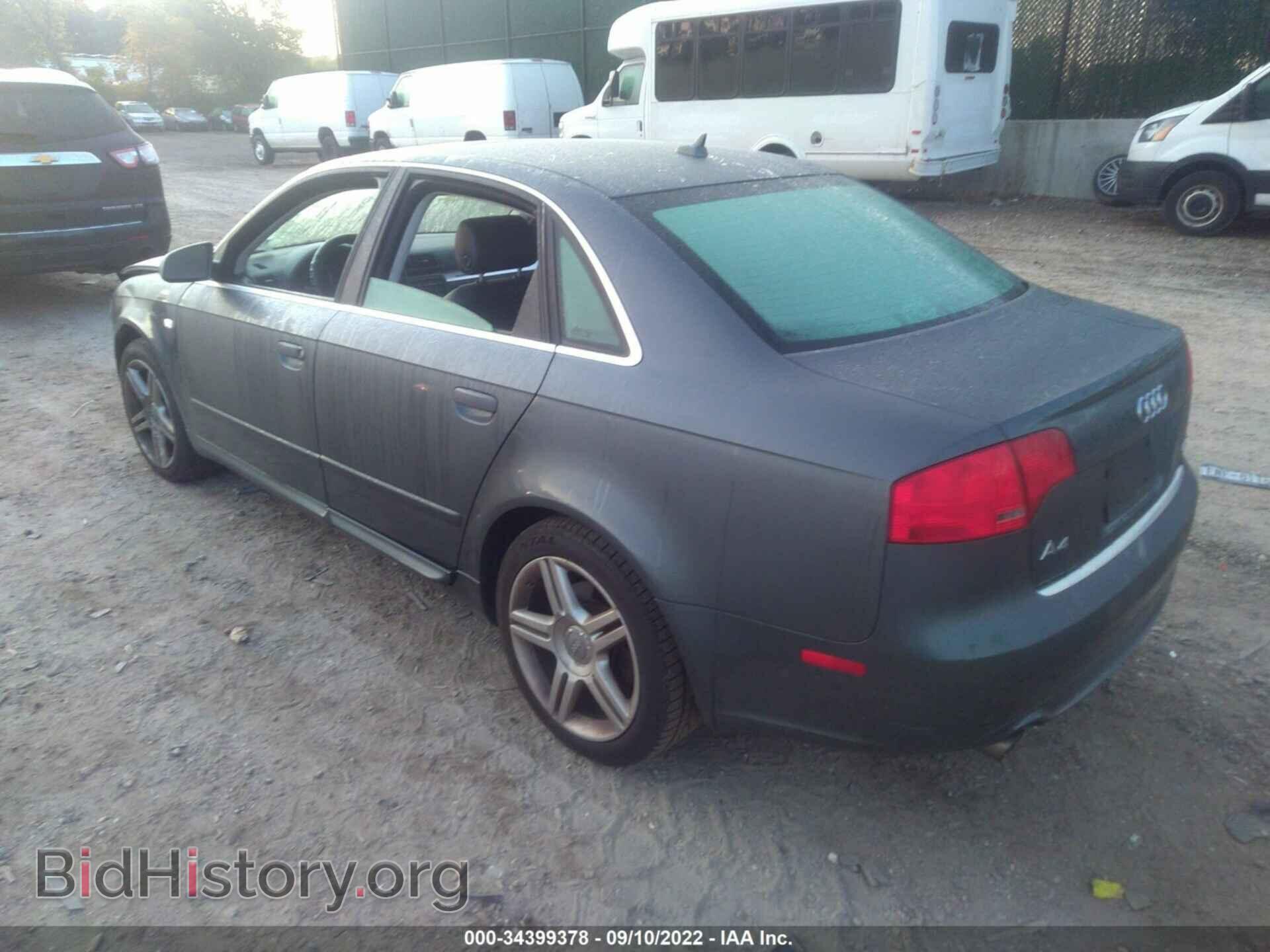 2008 AUDI A4 - VIN: WAUDF78E88A033632 - Фото 3