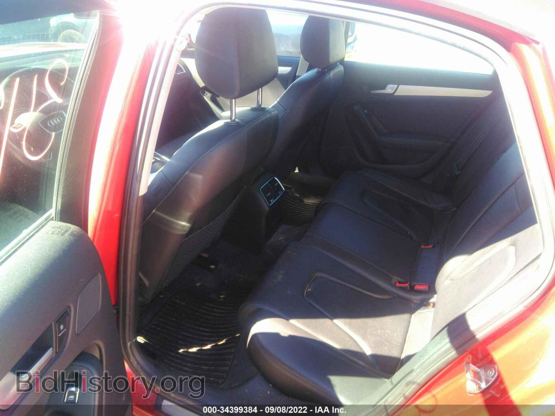 2013 AUDI A4 - VIN: WAUFFAFL7DN047998 - Photo 8