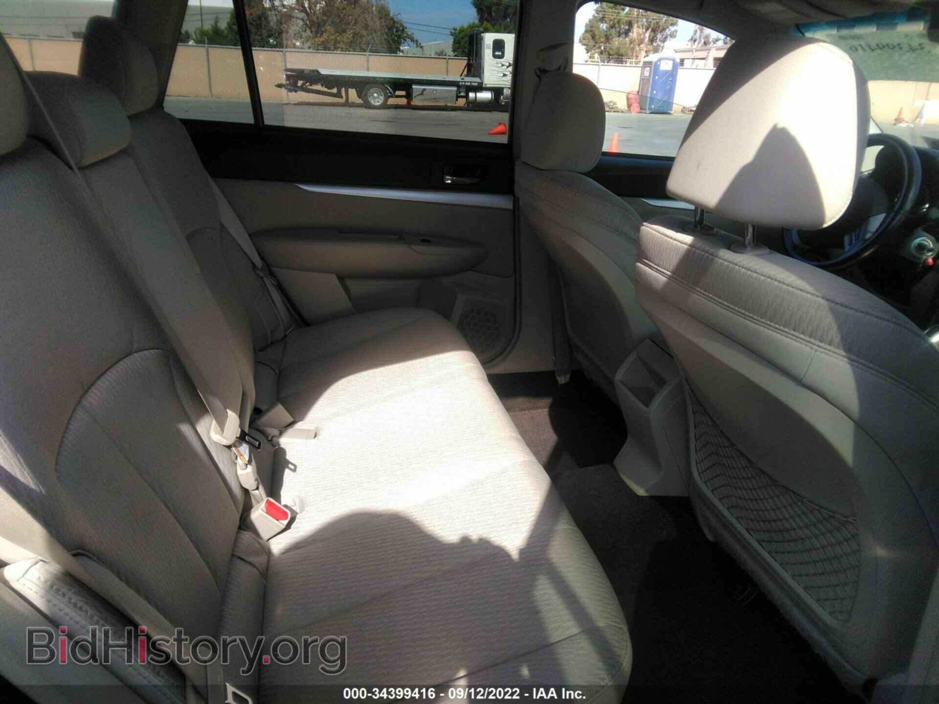 2012 SUBARU OUTBACK - VIN: 4S4BRBCC9C3225189 - Фото 8