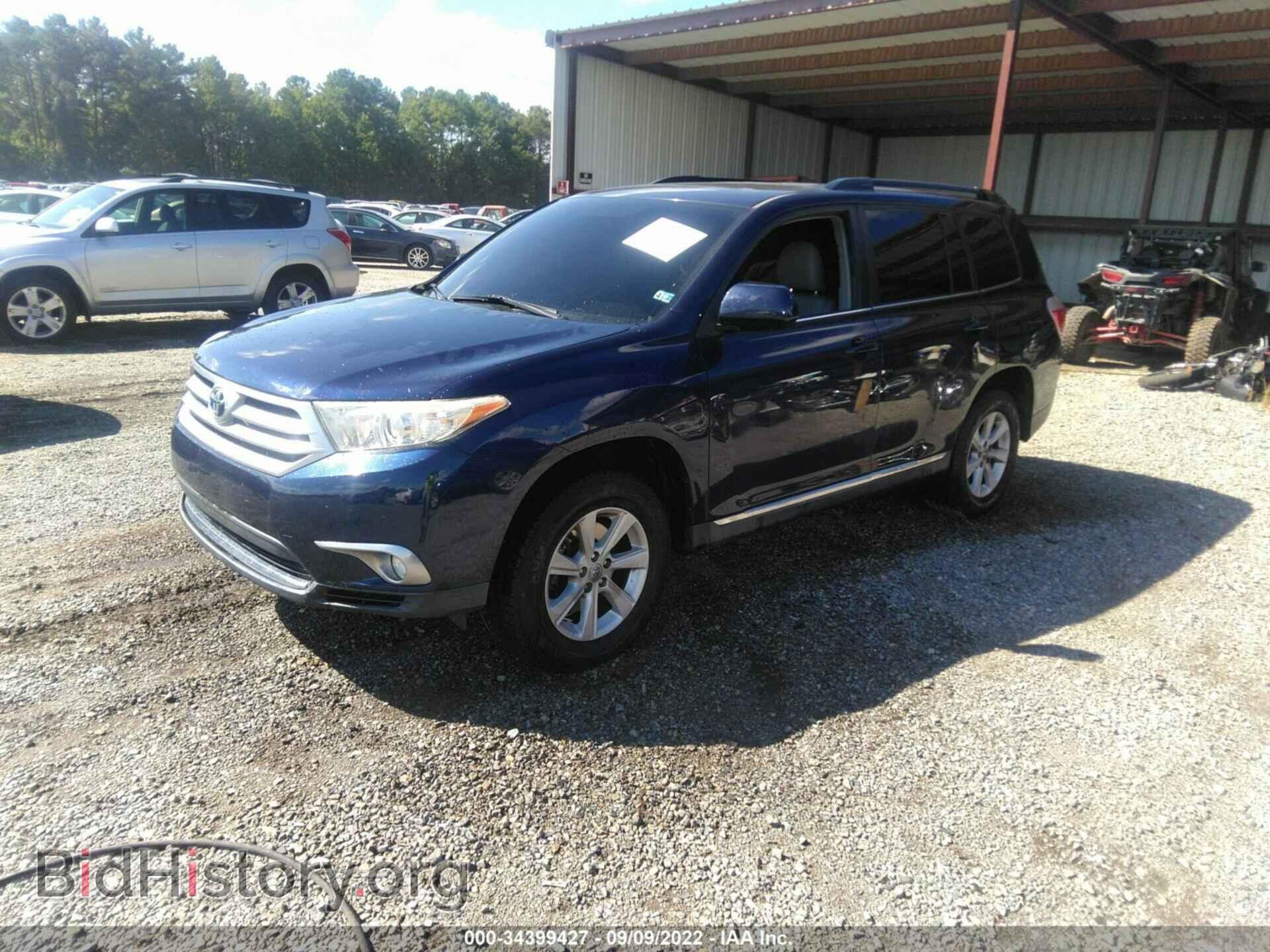 2012 TOYOTA HIGHLANDER - VIN: 5TDZA3EH8CS020129 - Фото 2