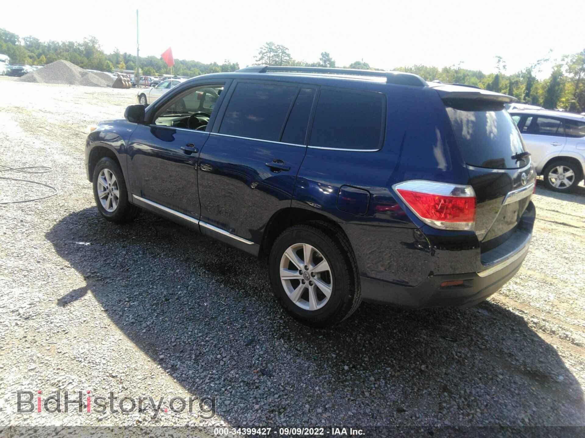 2012 TOYOTA HIGHLANDER - VIN: 5TDZA3EH8CS020129 - Фото 3