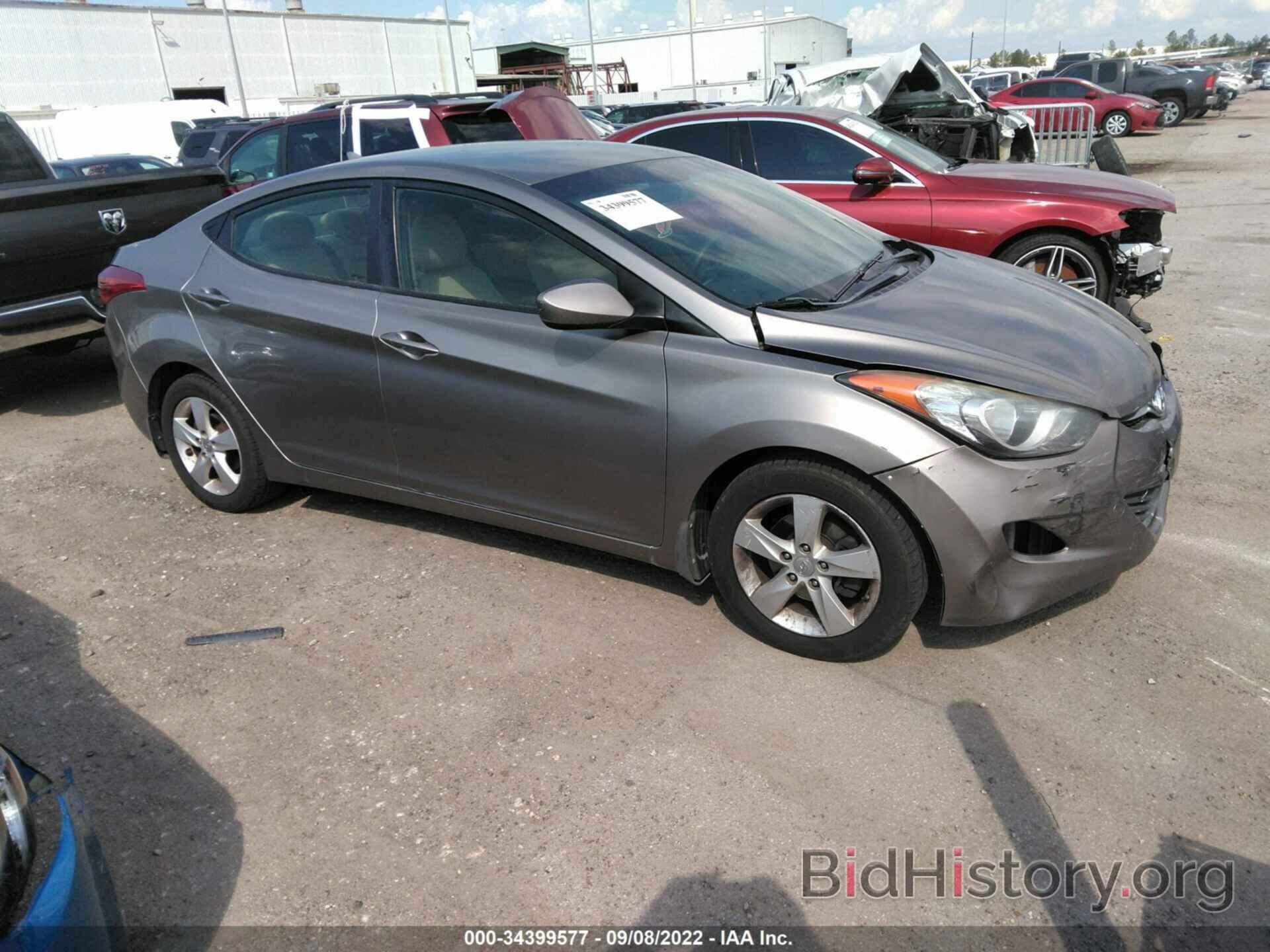 Photo 5NPDH4AE6DH246846 - HYUNDAI ELANTRA 2013