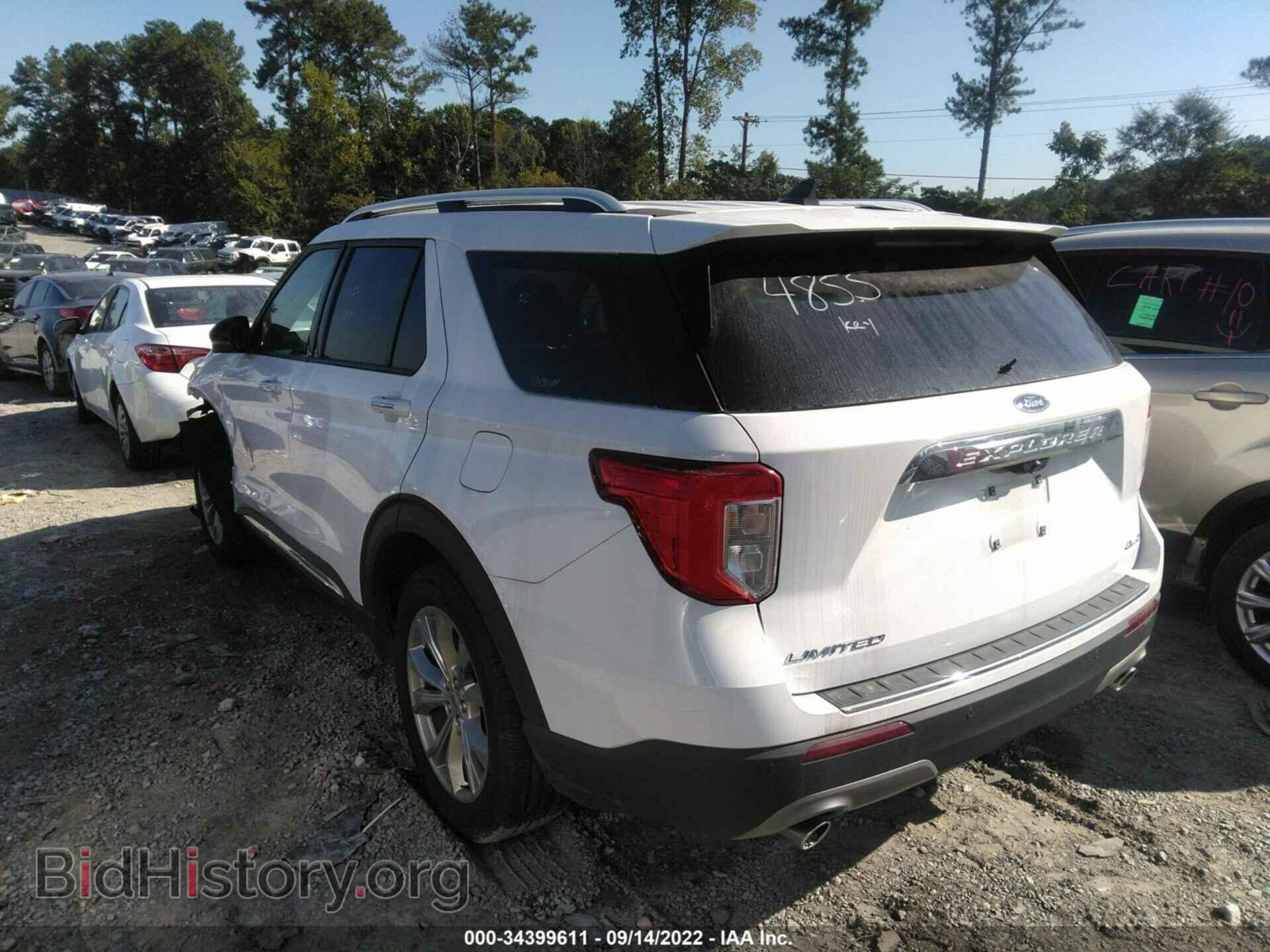 2021 FORD EXPLORER - VIN: 1FMSK8FH3MGB54855 - Photo 3