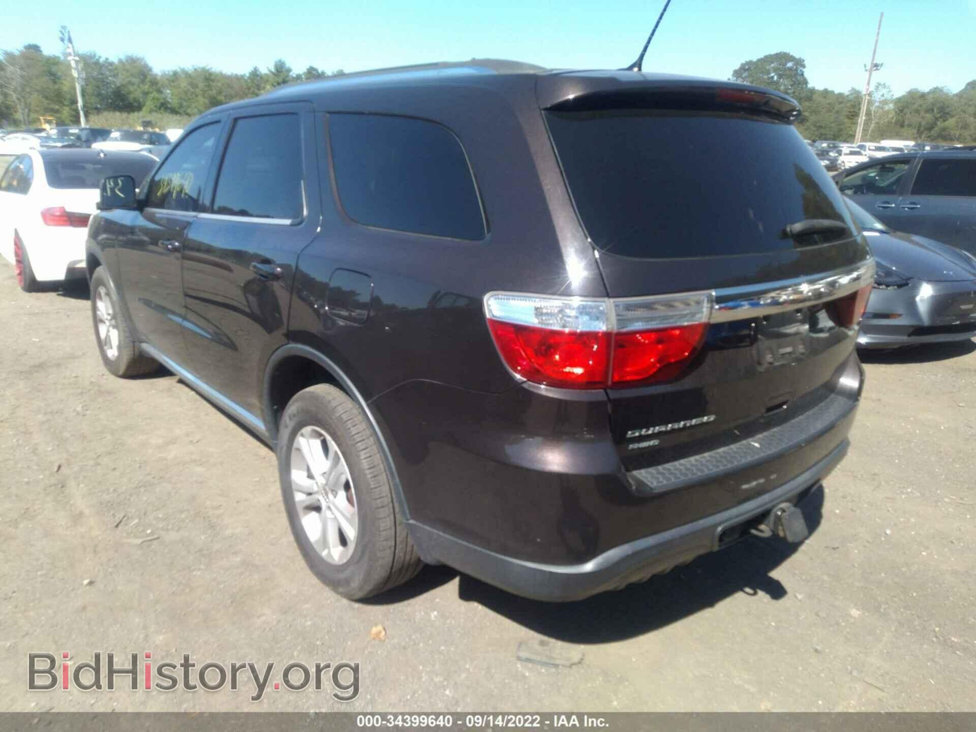2013 DODGE DURANGO - VIN: 1C4RDJAG6DC604024 - Photo 3