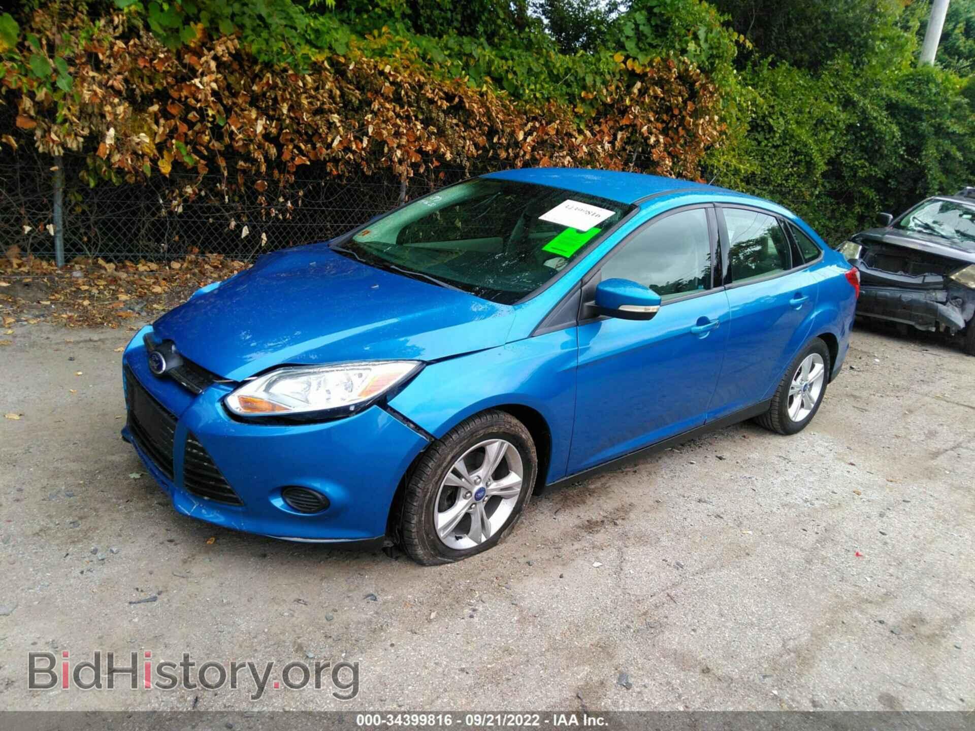 2013 FORD FOCUS - VIN: 1FADP3F29DL306325 - Фото 2