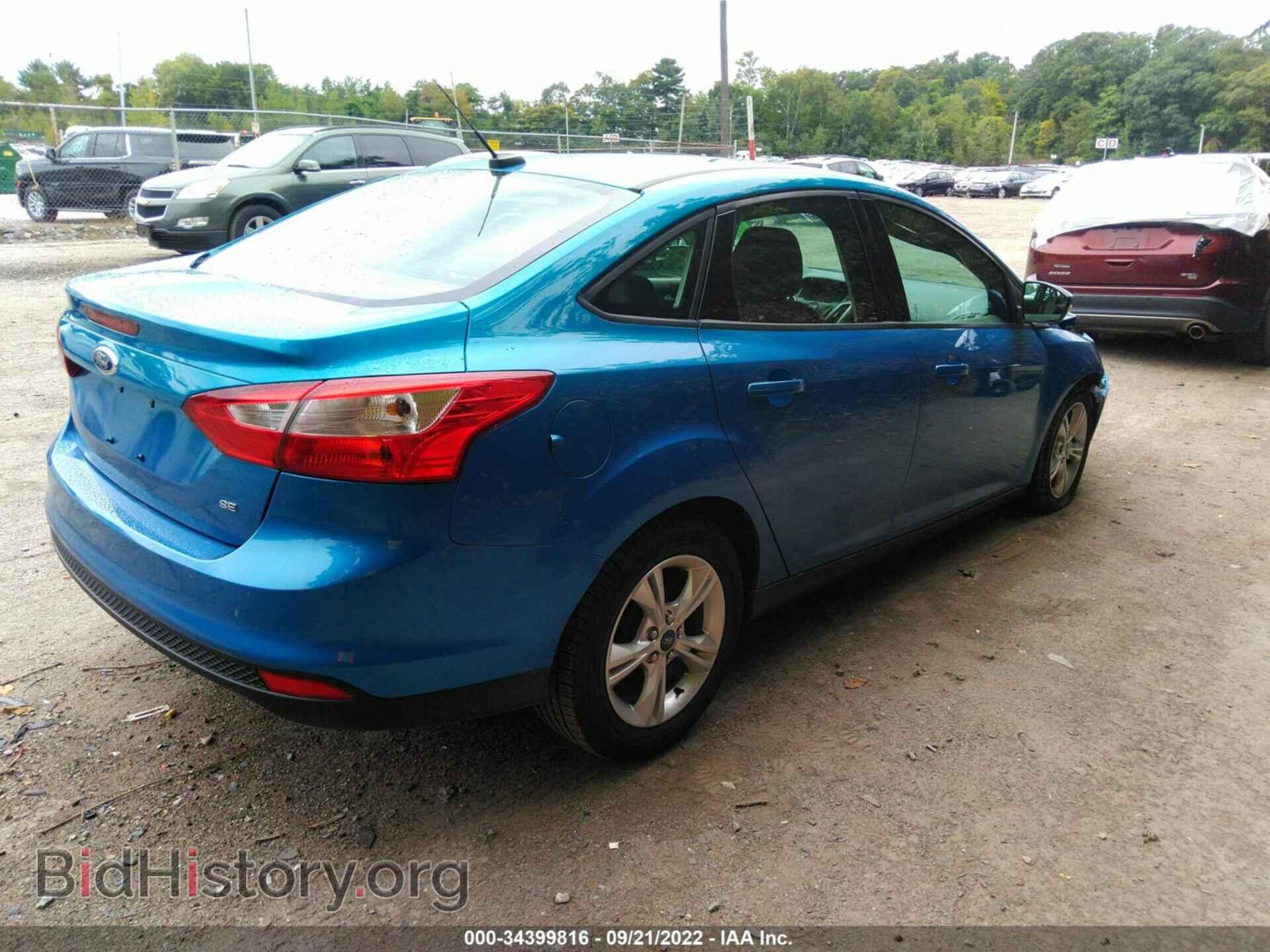 2013 FORD FOCUS - VIN: 1FADP3F29DL306325 - Фото 4