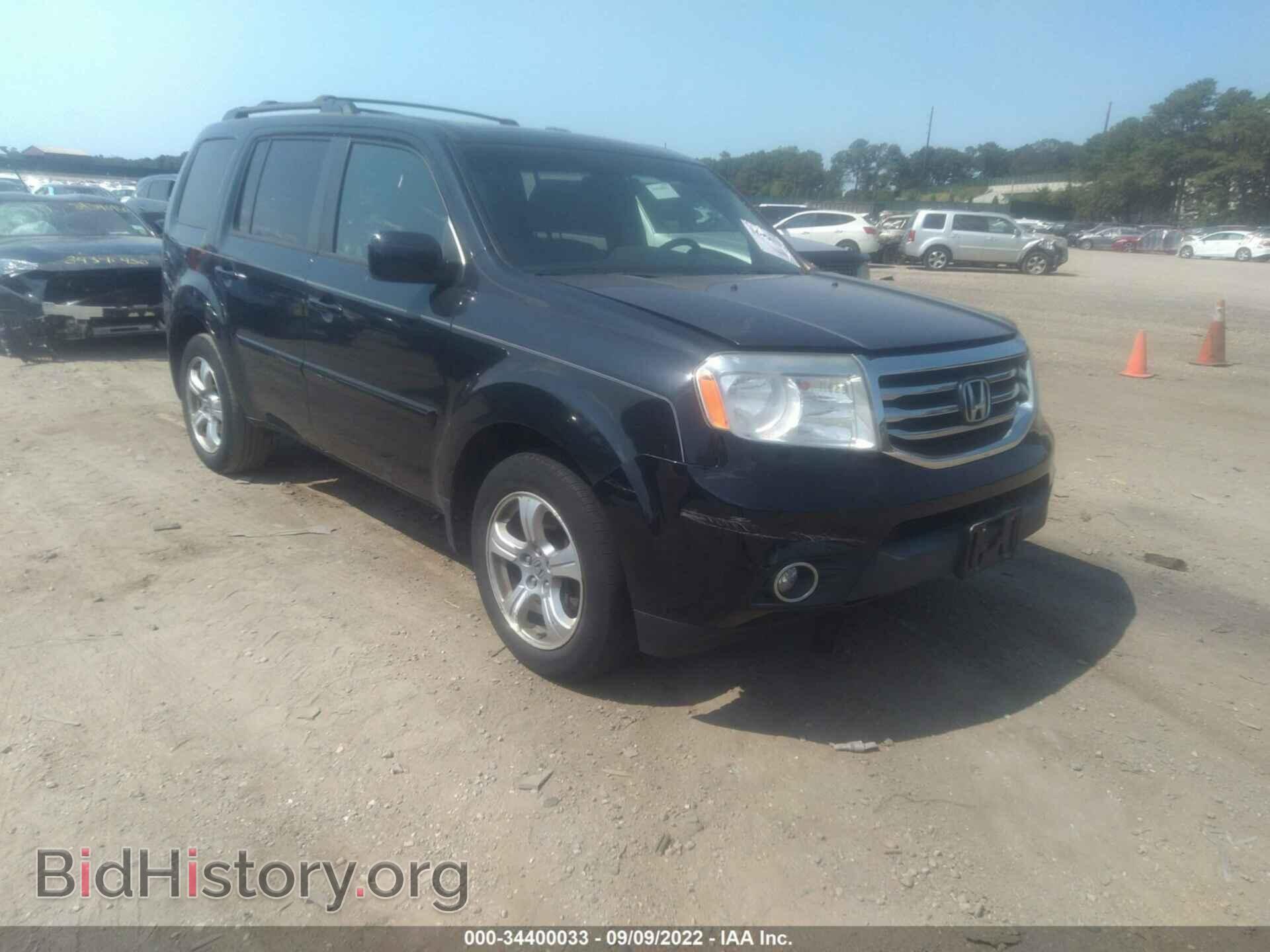 Фотография 5FNYF4H54CB033016 - HONDA PILOT 2012