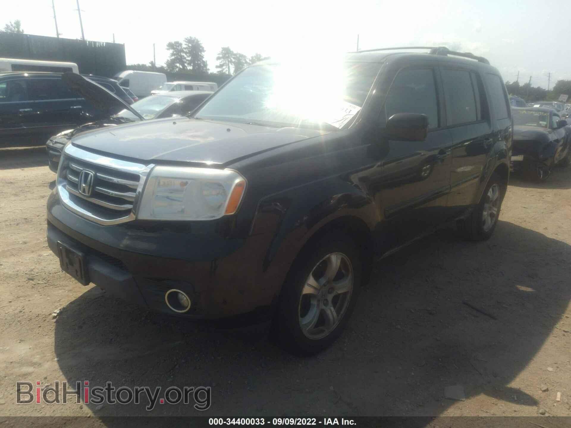 2012 HONDA PILOT - VIN: 5FNYF4H54CB033016 - Фото 2