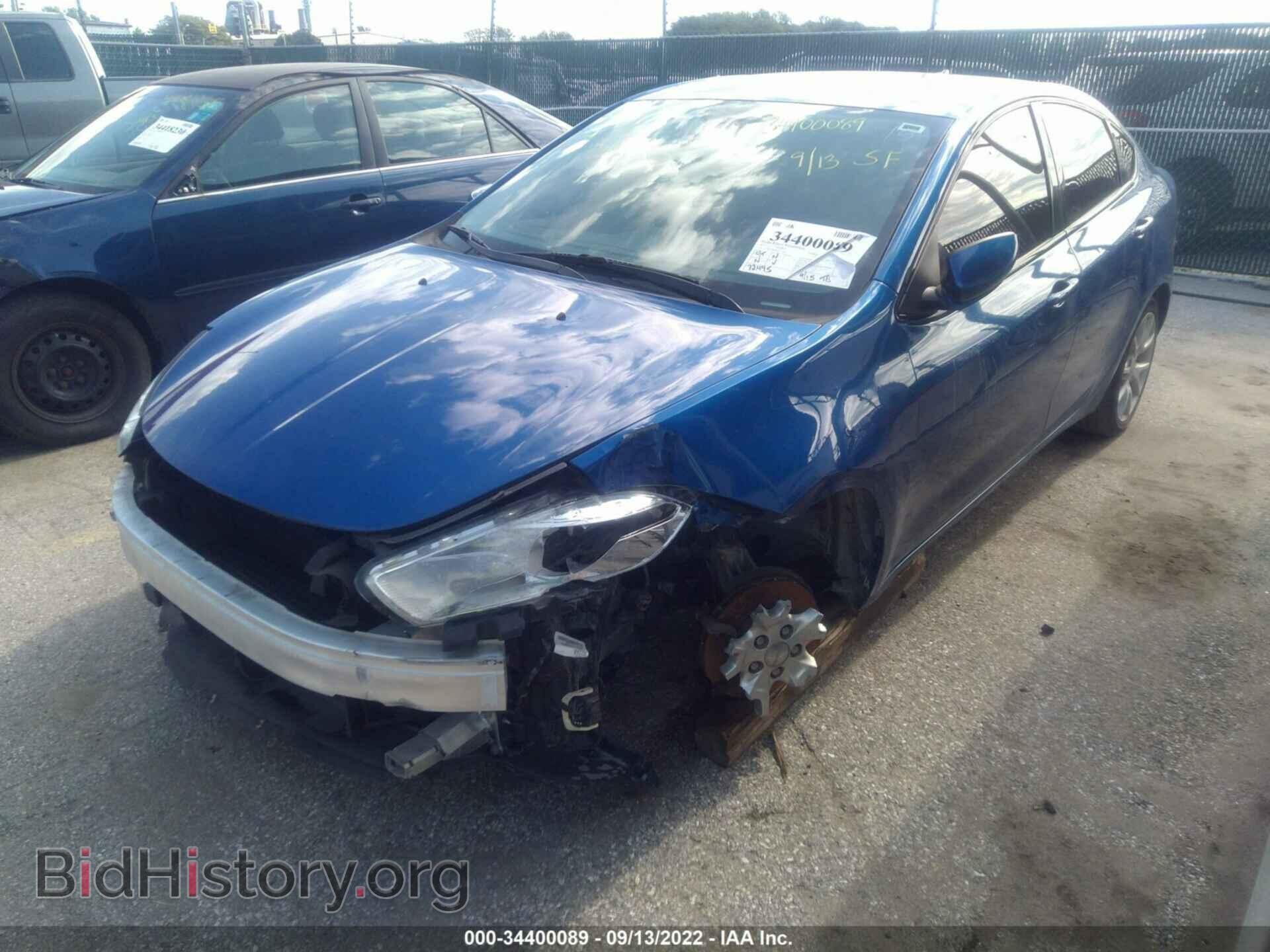 2013 DODGE DART - VIN: 1C3CDFBH6DD153413 - Photo 2