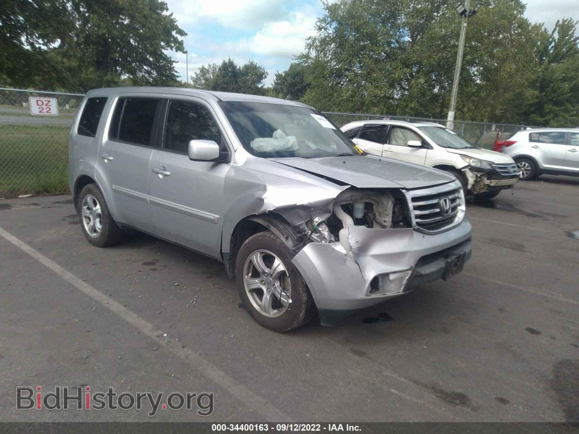 Photo 5FNYF4H41DB044399 - HONDA PILOT 2013