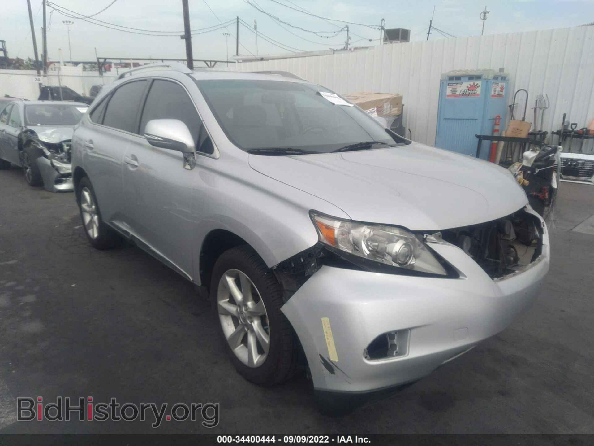 Photo 2T2ZK1BA0AC005134 - LEXUS RX 350 2010