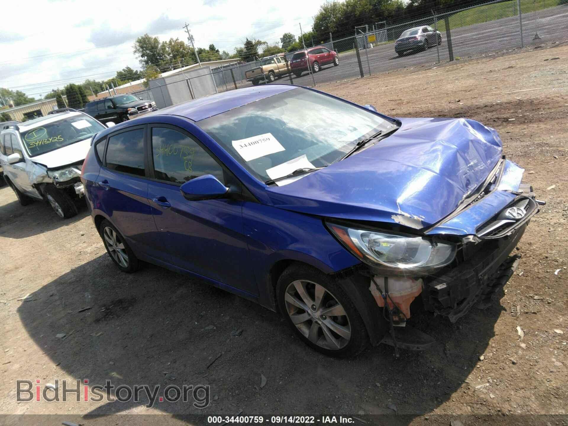 Photo KMHCU5AE5CU006460 - HYUNDAI ACCENT 2012