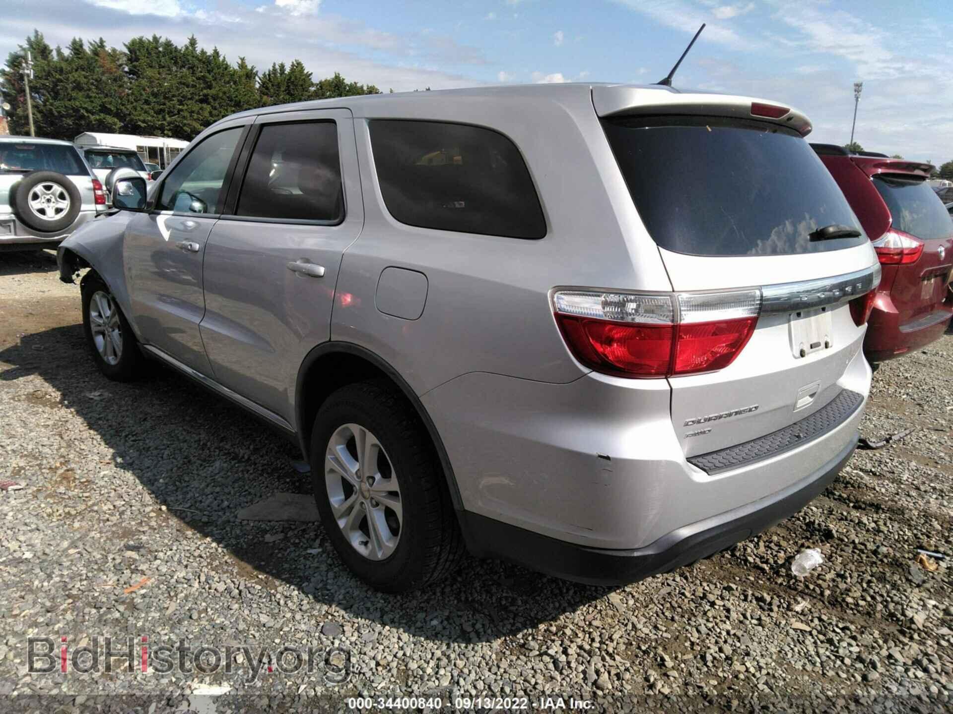 2012 DODGE DURANGO - VIN: 1C4RDJAG1CC169461 - Photo 3