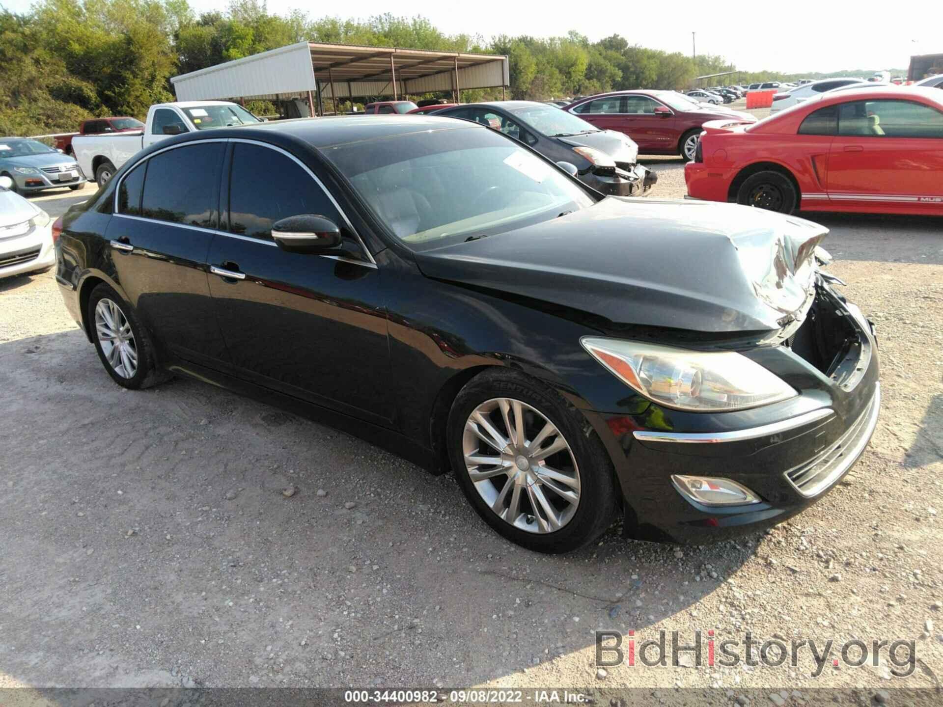 Photo KMHGC4DDXEU259455 - HYUNDAI GENESIS 2014