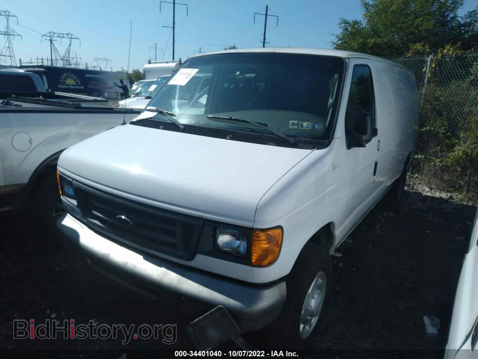 2007 FORD ECONOLINE CARGO VAN - VIN: 1FTNE24L07DA43814 - Фото 2