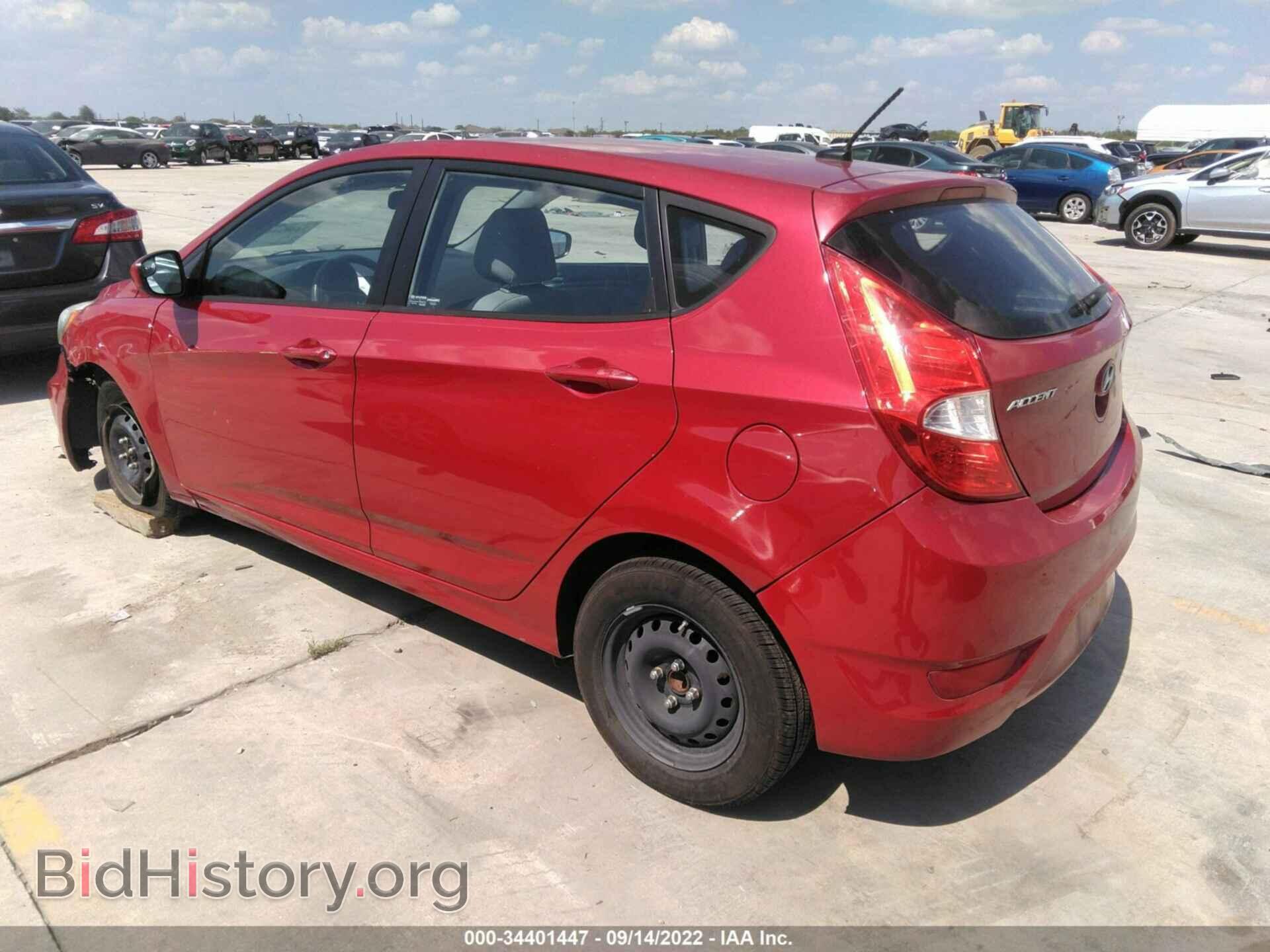 2015 HYUNDAI ACCENT - VIN: KMHCT5AE4FU203031 - Фото 3