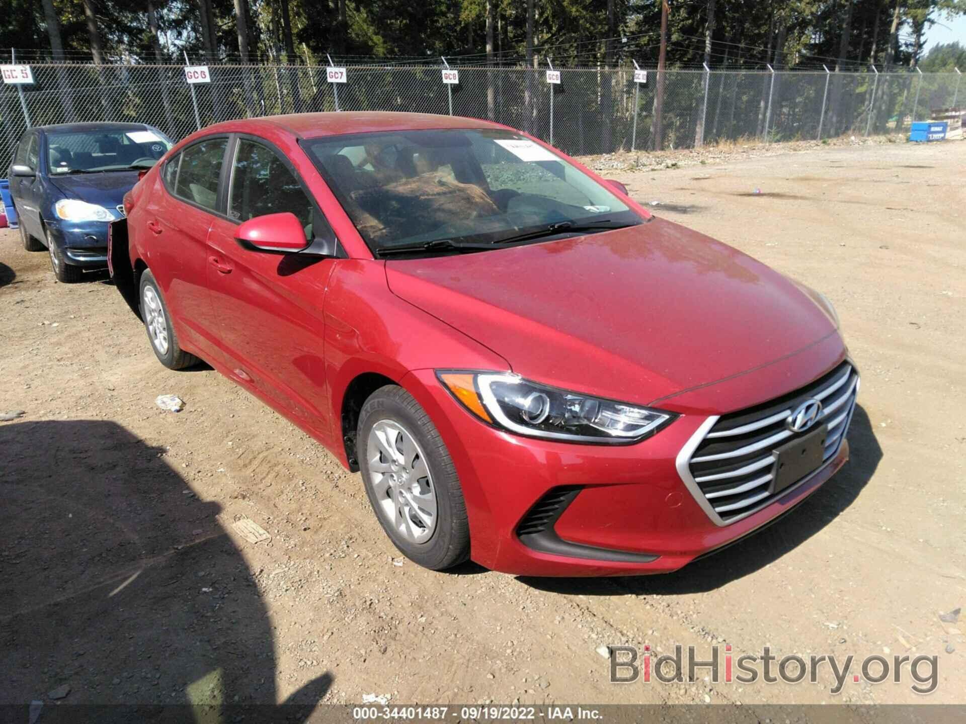 Photo KMHD74LF0JU451178 - HYUNDAI ELANTRA 2018