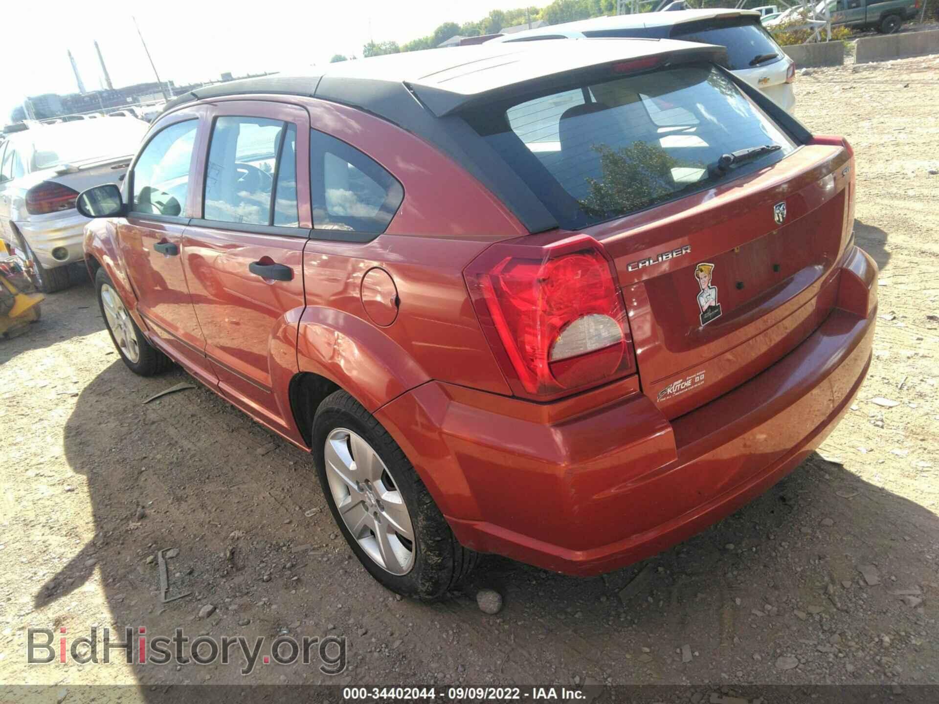 2007 DODGE CALIBER - VIN: 1B3HB48B37D214978 - Фото 3