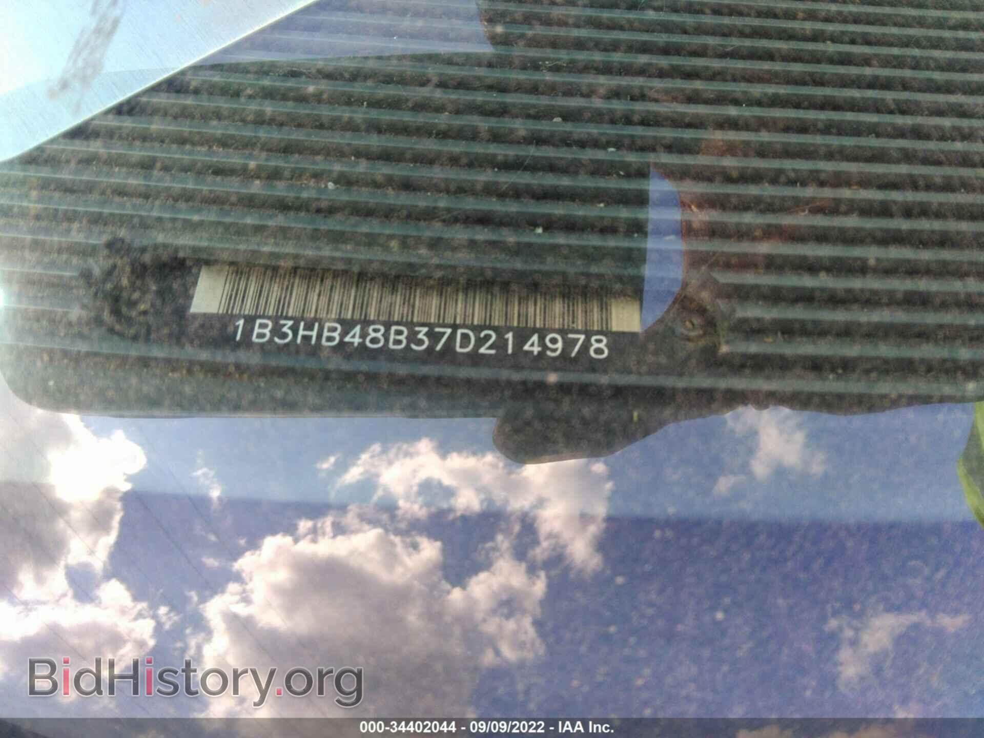 2007 DODGE CALIBER - VIN: 1B3HB48B37D214978 - Фото 9