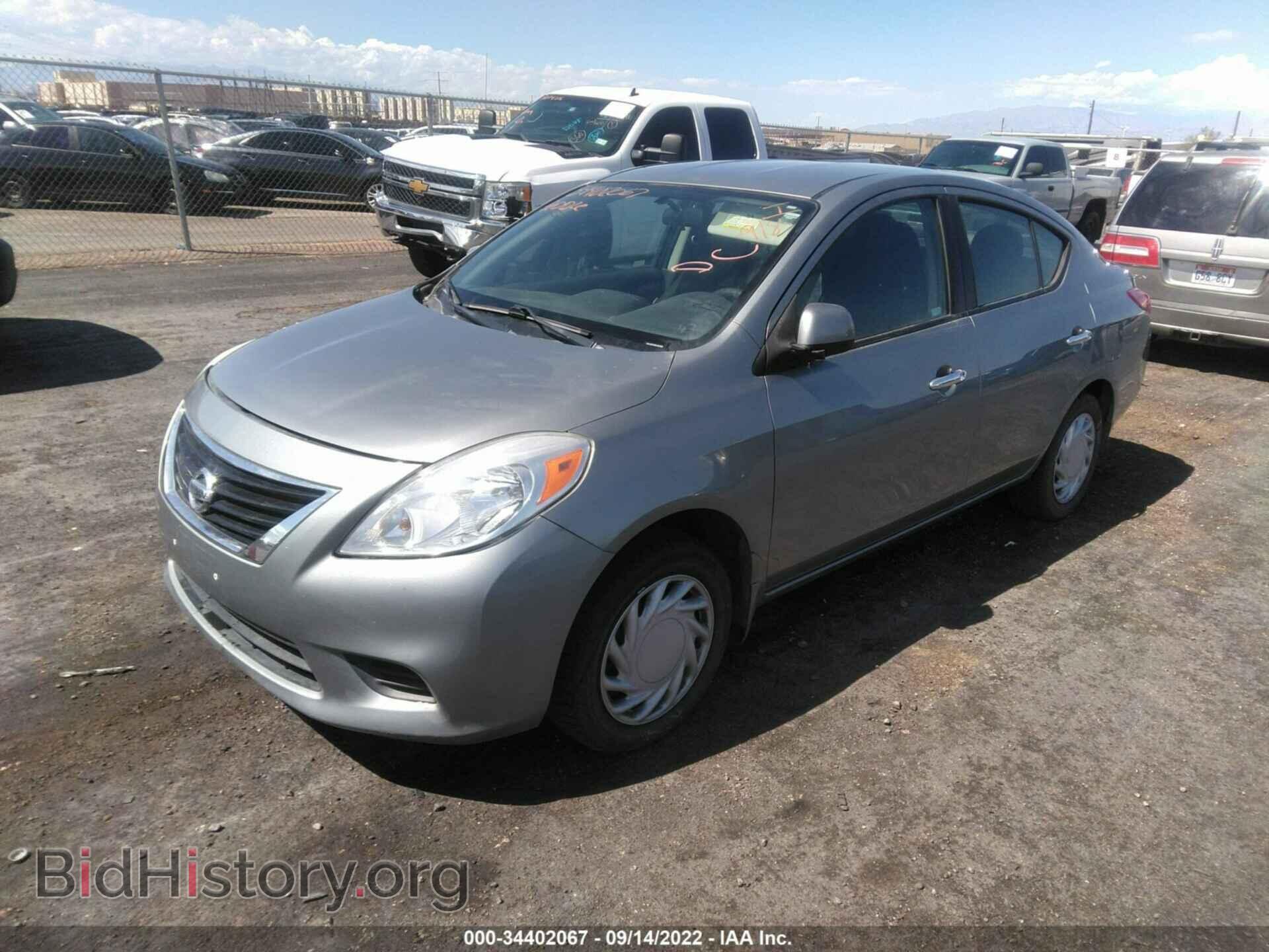 2012 NISSAN VERSA - VIN: 3N1CN7AP8CL921900 - Фото 2