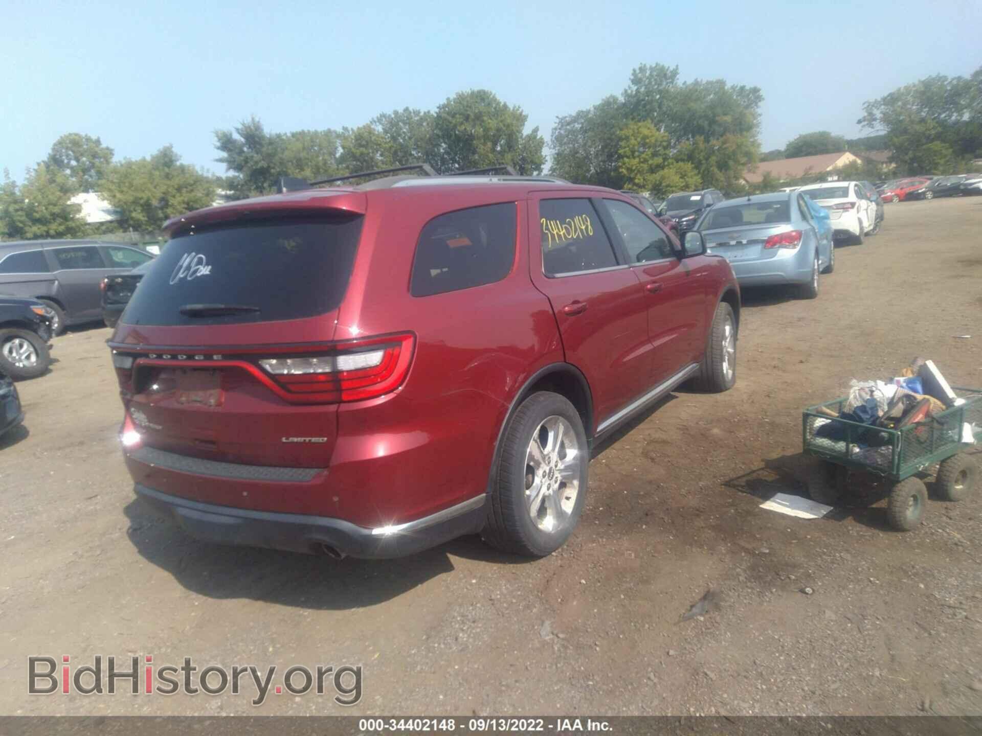 2014 DODGE DURANGO - VIN: 1C4RDJDG8EC461946 - Photo 4