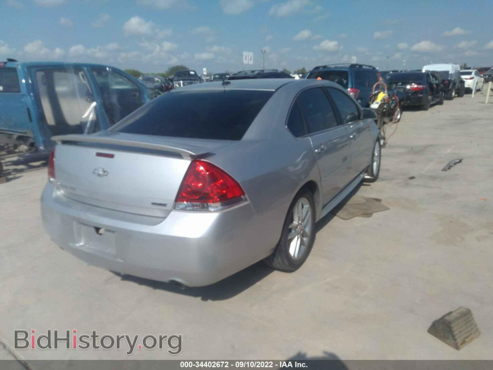 2012 CHEVROLET IMPALA - VIN: 2G1WC5E38C1135245 - Фото 4