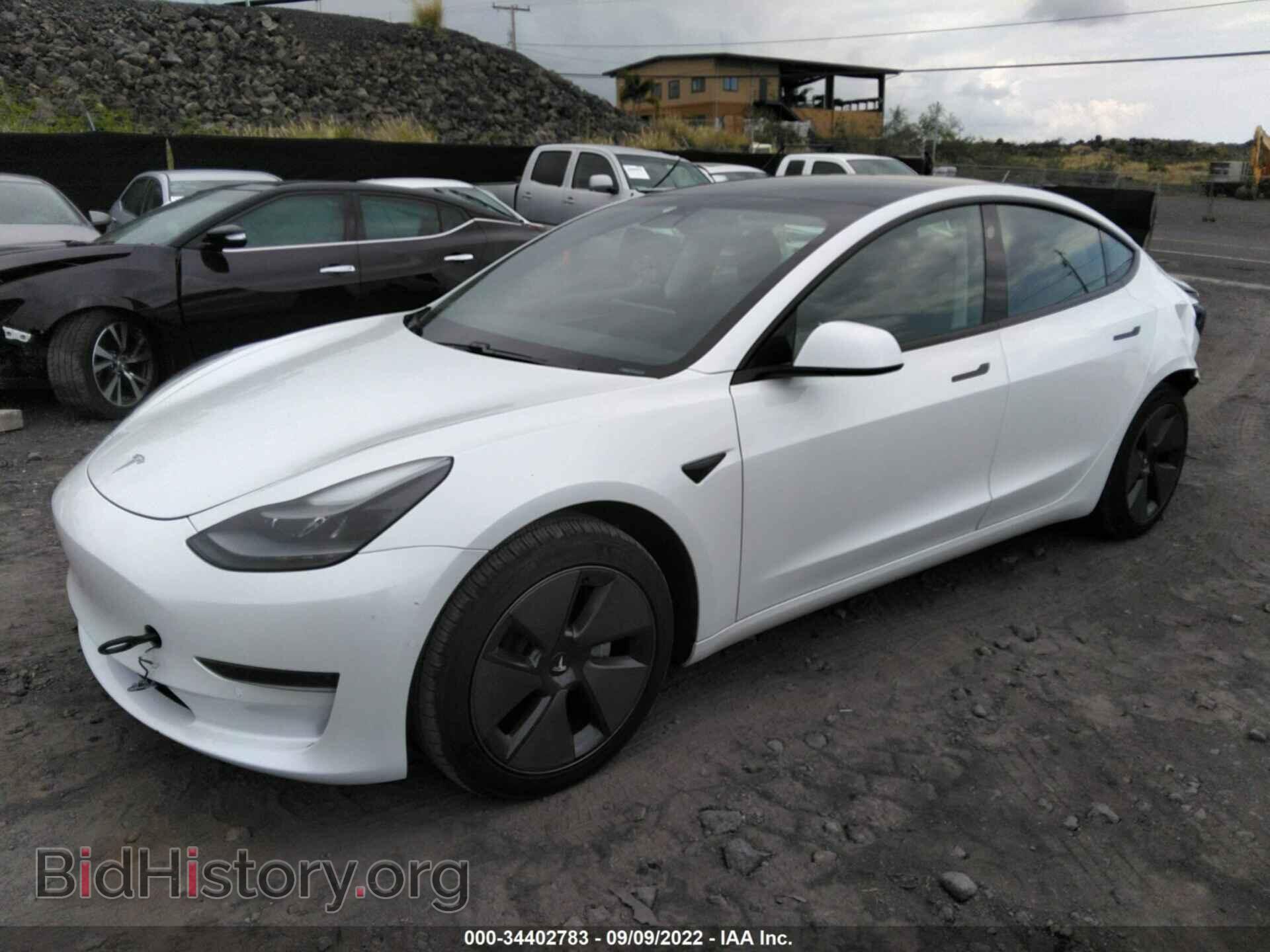 2021 TESLA MODEL 3 - VIN: 5YJ3E1EA1MF982196 - Photo 2