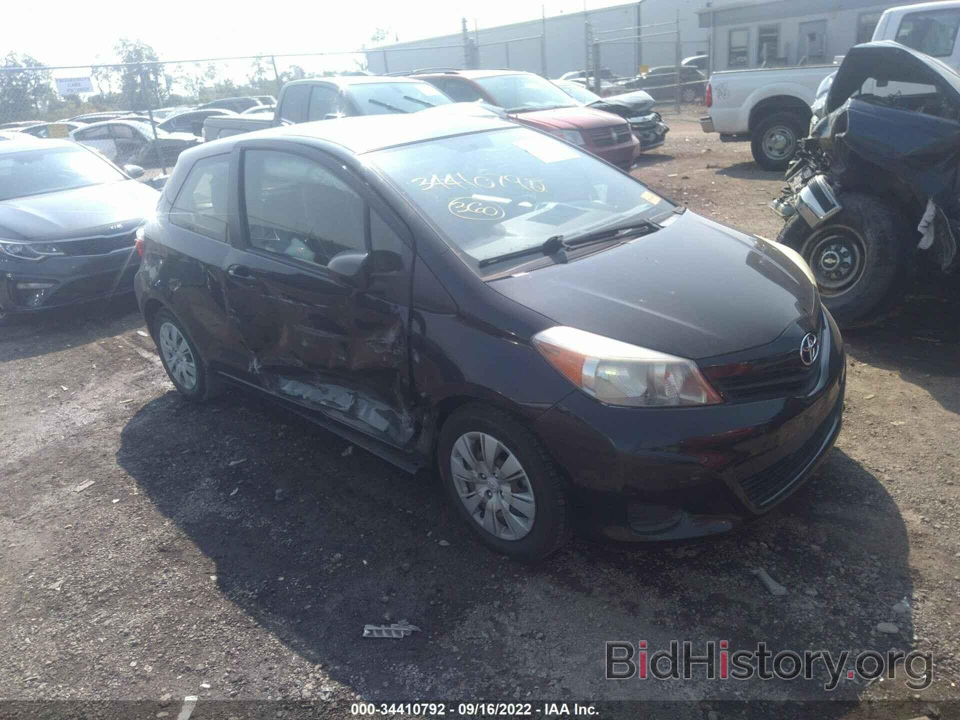 Photo JTDJTUD32CD515344 - TOYOTA YARIS 2012