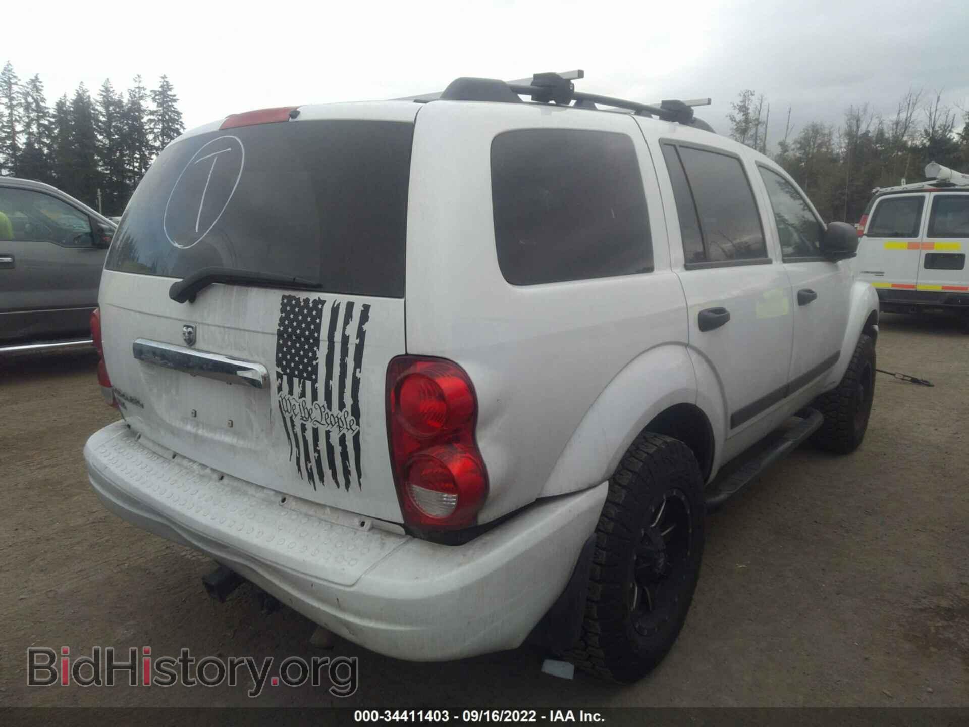 2006 DODGE DURANGO - VIN: 1D4HB48N06F146847 - Фото 4
