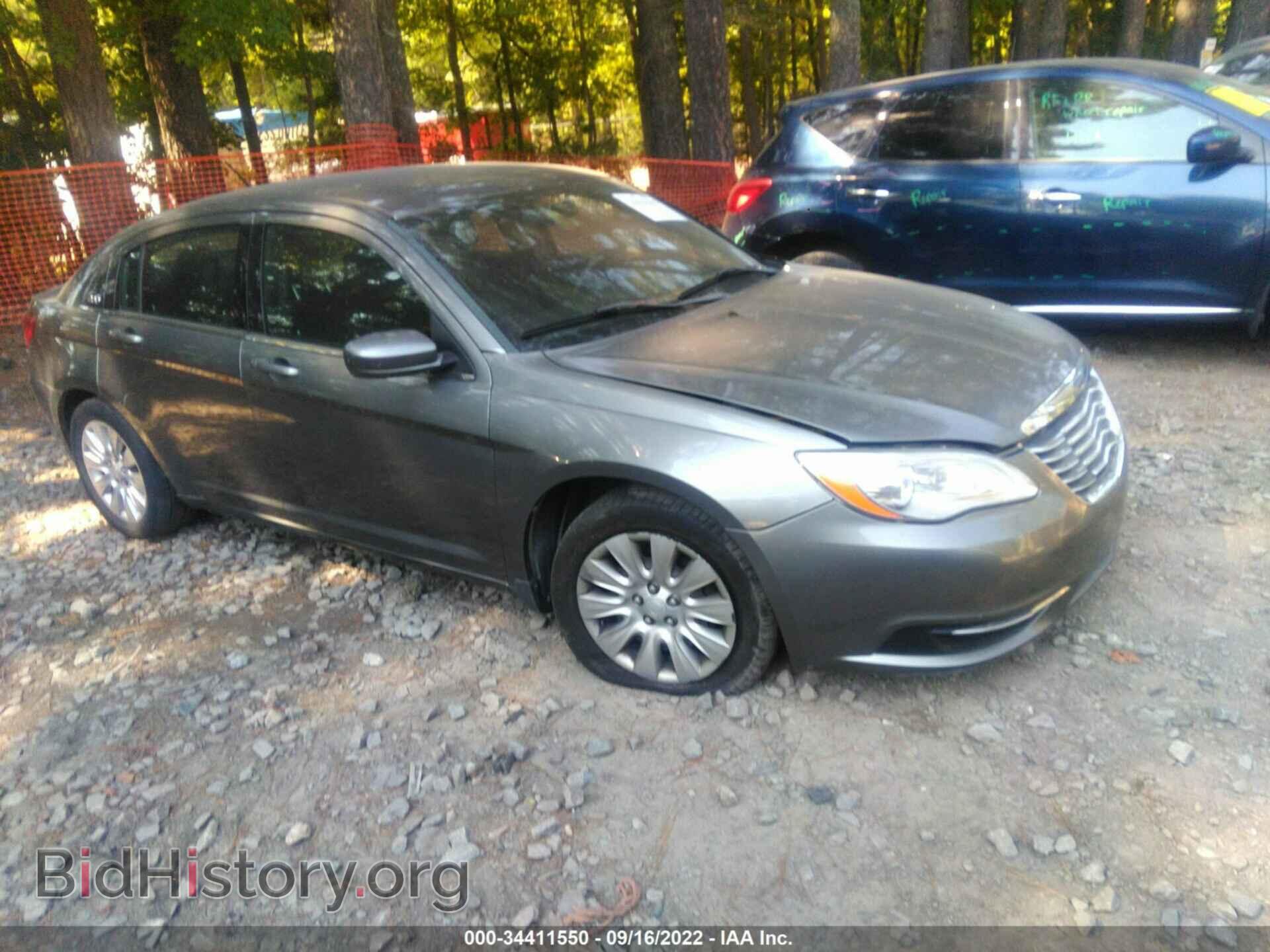 Фотография 1C3CCBAB0CN319085 - CHRYSLER 200 2012