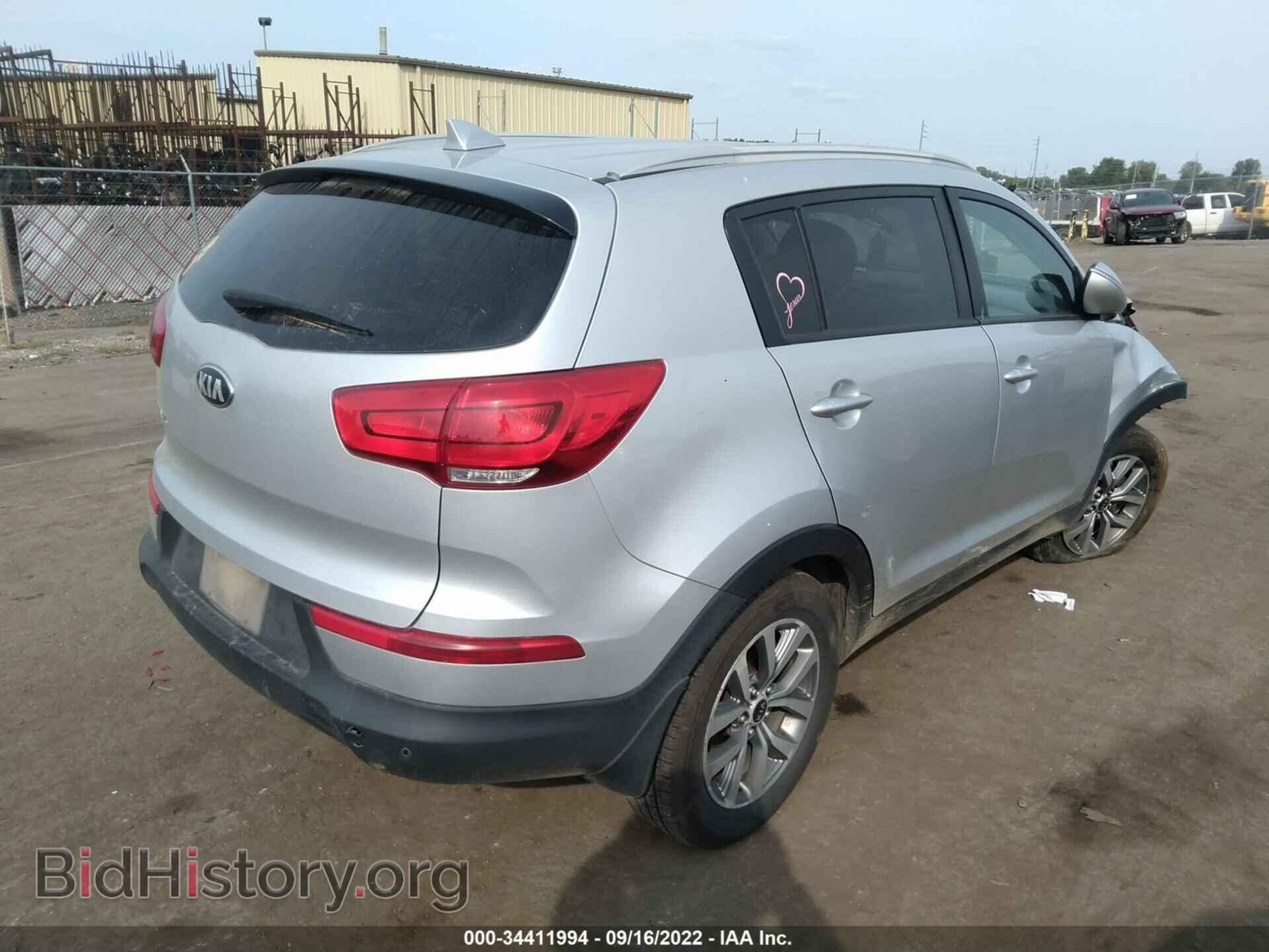 2014 KIA SPORTAGE - VIN: KNDPB3AC4E7657174 - Фото 4