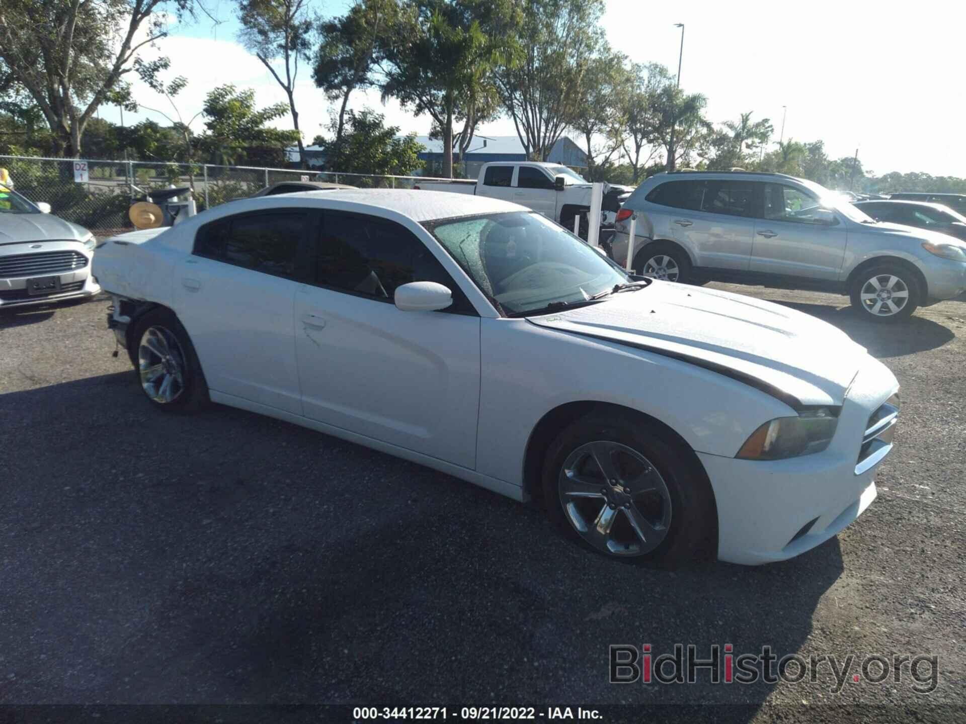 Photo 2C3CDXHG7DH545498 - DODGE CHARGER 2013