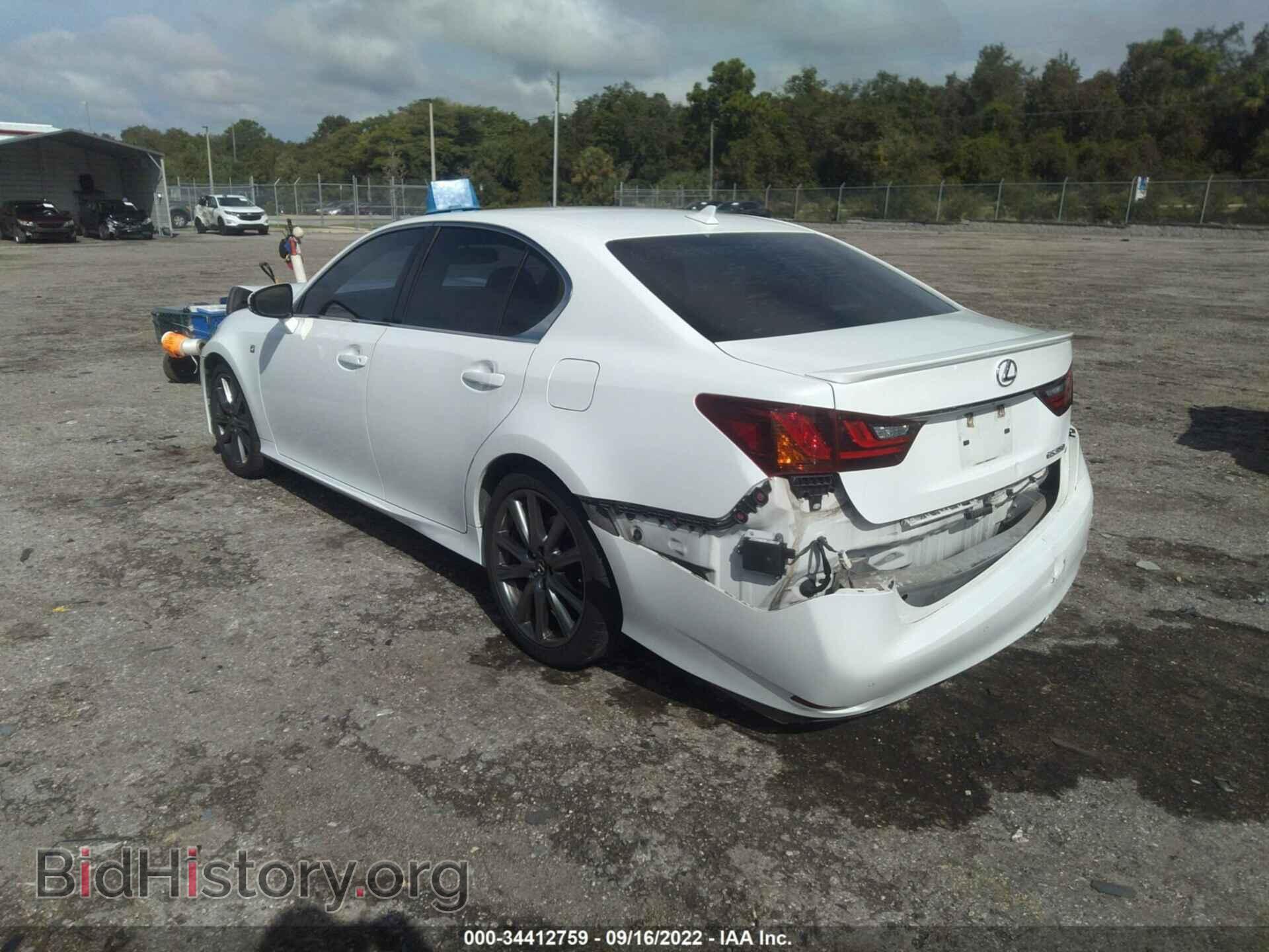 2014 LEXUS GS 350 - VIN: JTHBE1BL7E5044111 - Фото 3