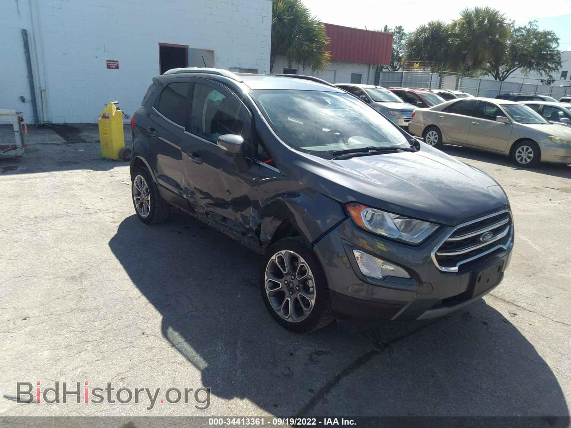 Фотография MAJ6S3KL5LC316323 - FORD ECOSPORT 2020
