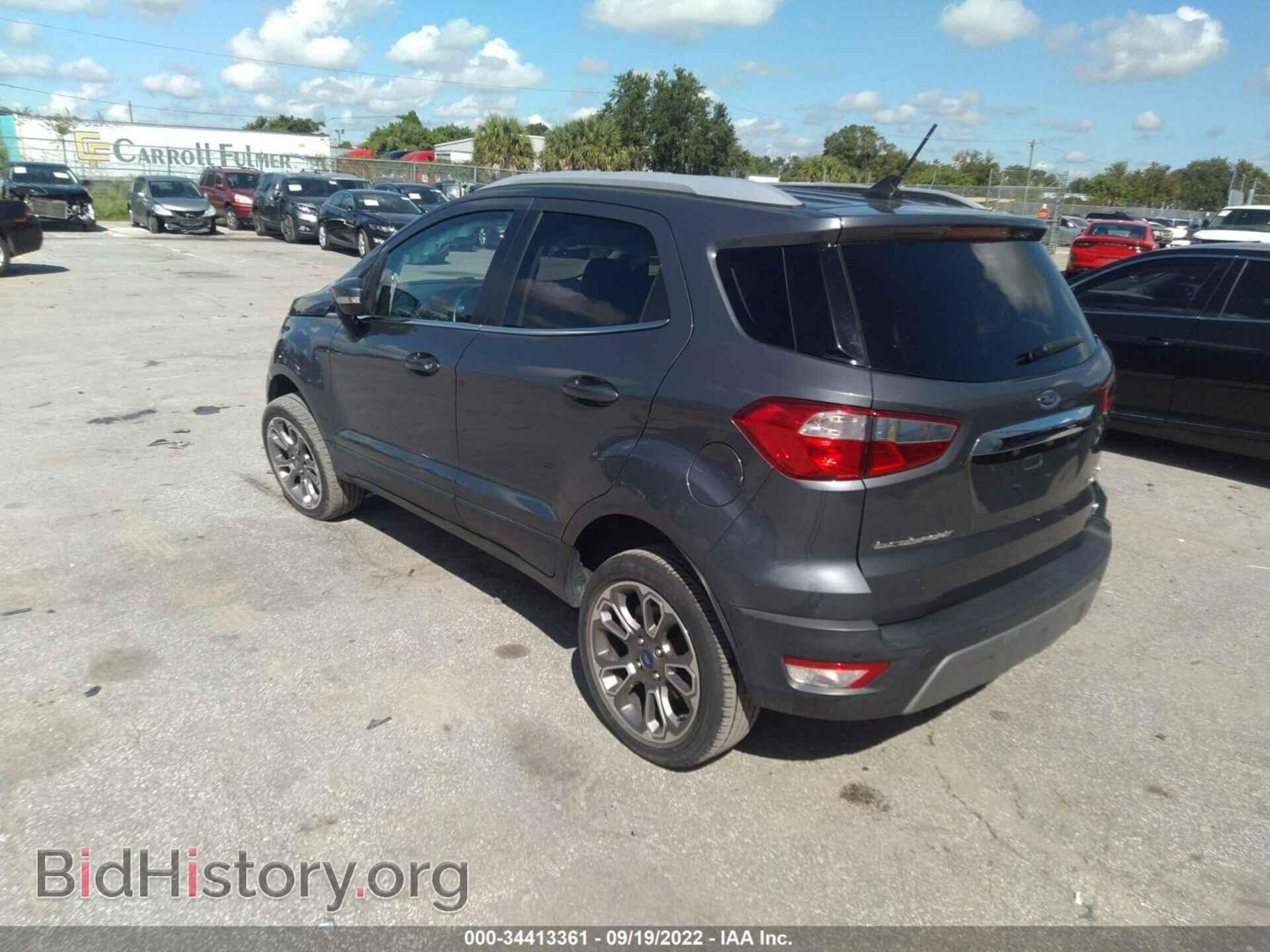 2020 FORD ECOSPORT - VIN: MAJ6S3KL5LC316323 - Фото 3