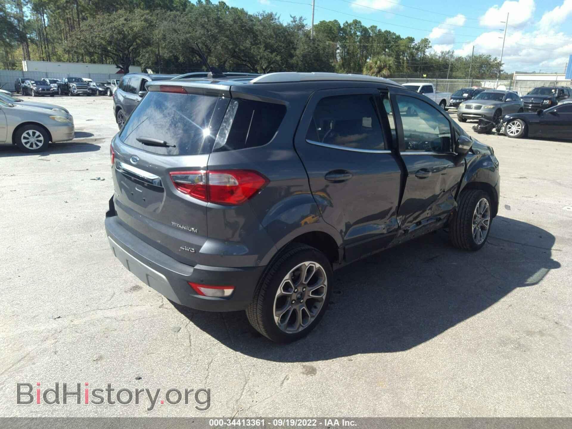 2020 FORD ECOSPORT - VIN: MAJ6S3KL5LC316323 - Фото 4