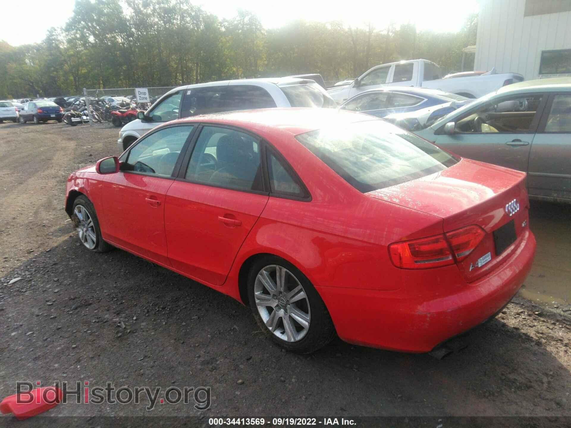 2011 AUDI A4 - VIN: WAUBFAFL9BN035542 - Фото 3