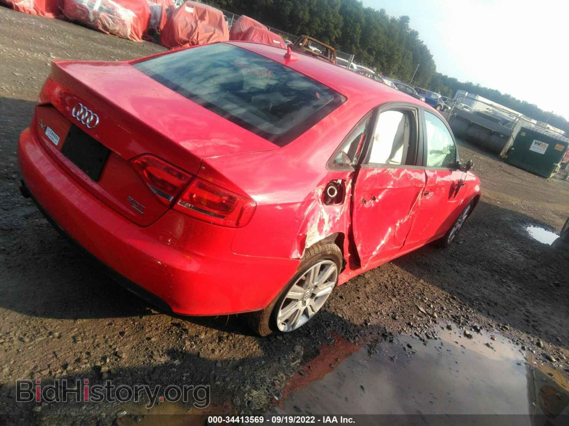 2011 AUDI A4 - VIN: WAUBFAFL9BN035542 - Фото 4