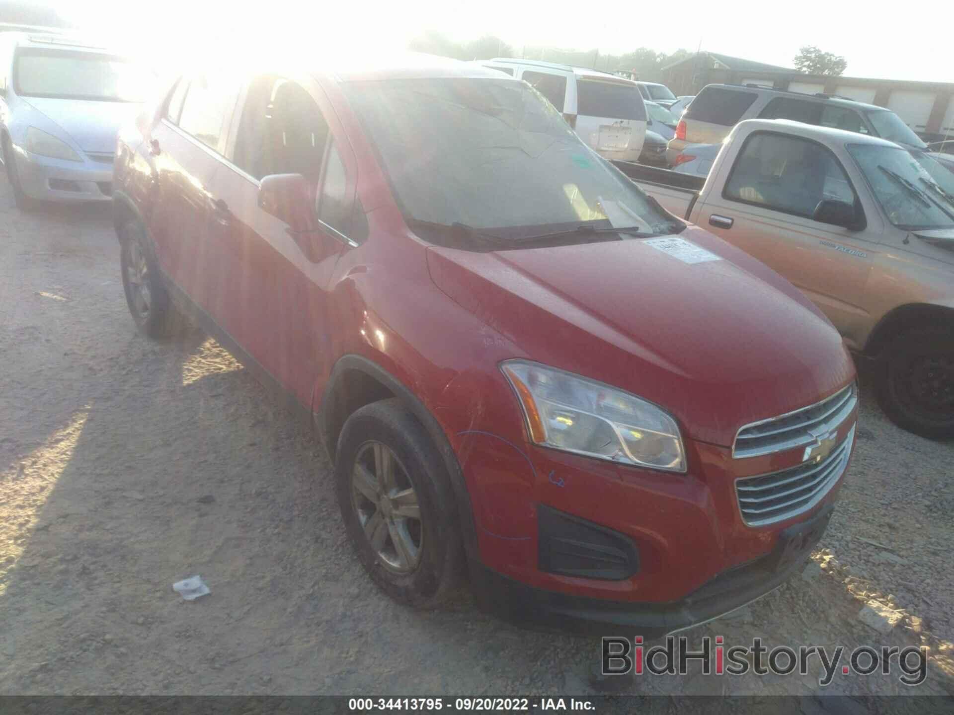 Photo KL7CJRSBXFB256539 - CHEVROLET TRAX 2015