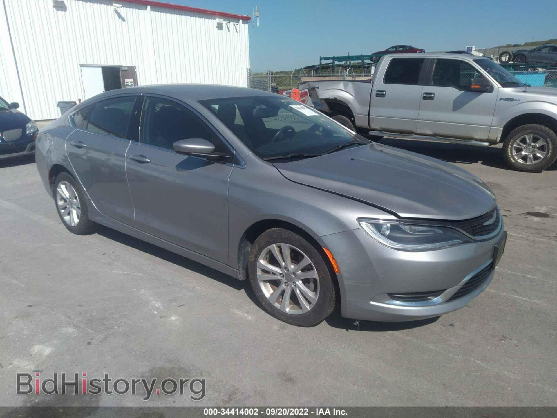 Фотография 1C3CCCAB3FN634862 - CHRYSLER 200 2015