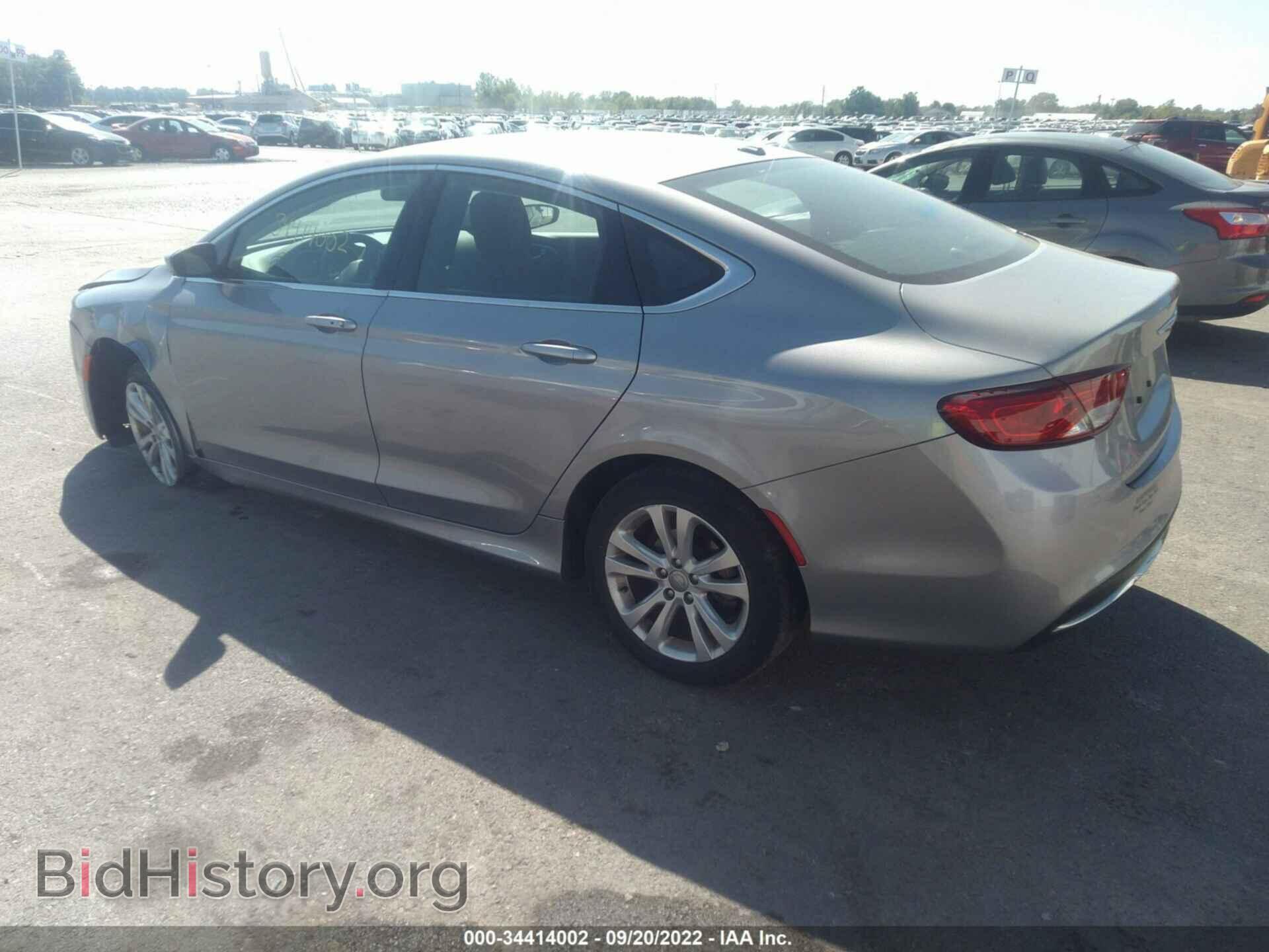 2015 CHRYSLER 200 - VIN: 1C3CCCAB3FN634862 - Фото 3