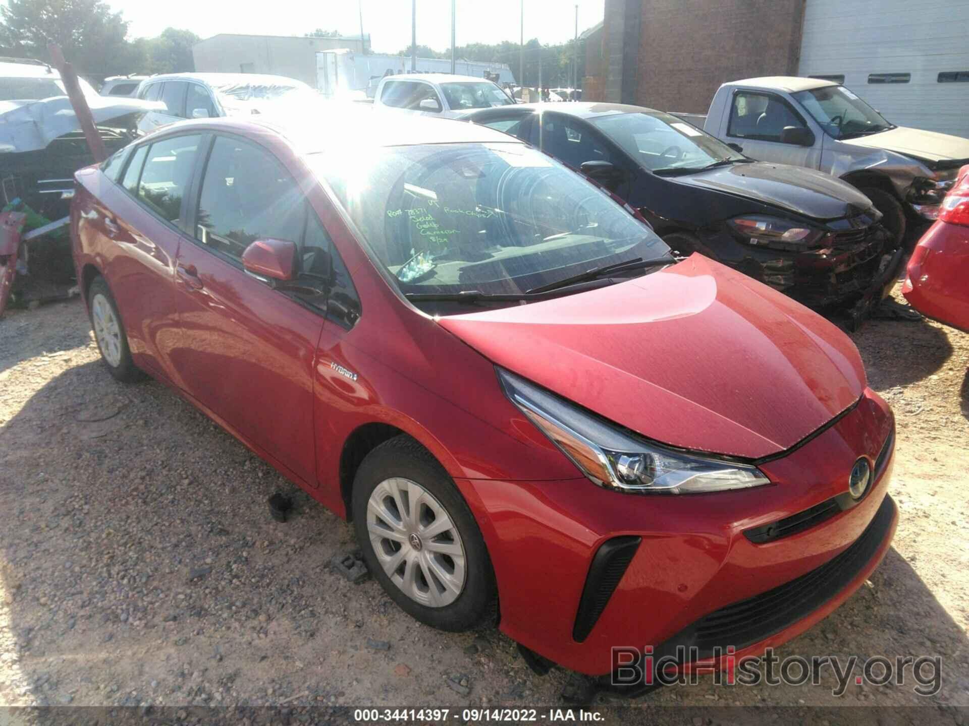 Photo JTDKARFU9K3077813 - TOYOTA PRIUS 2019