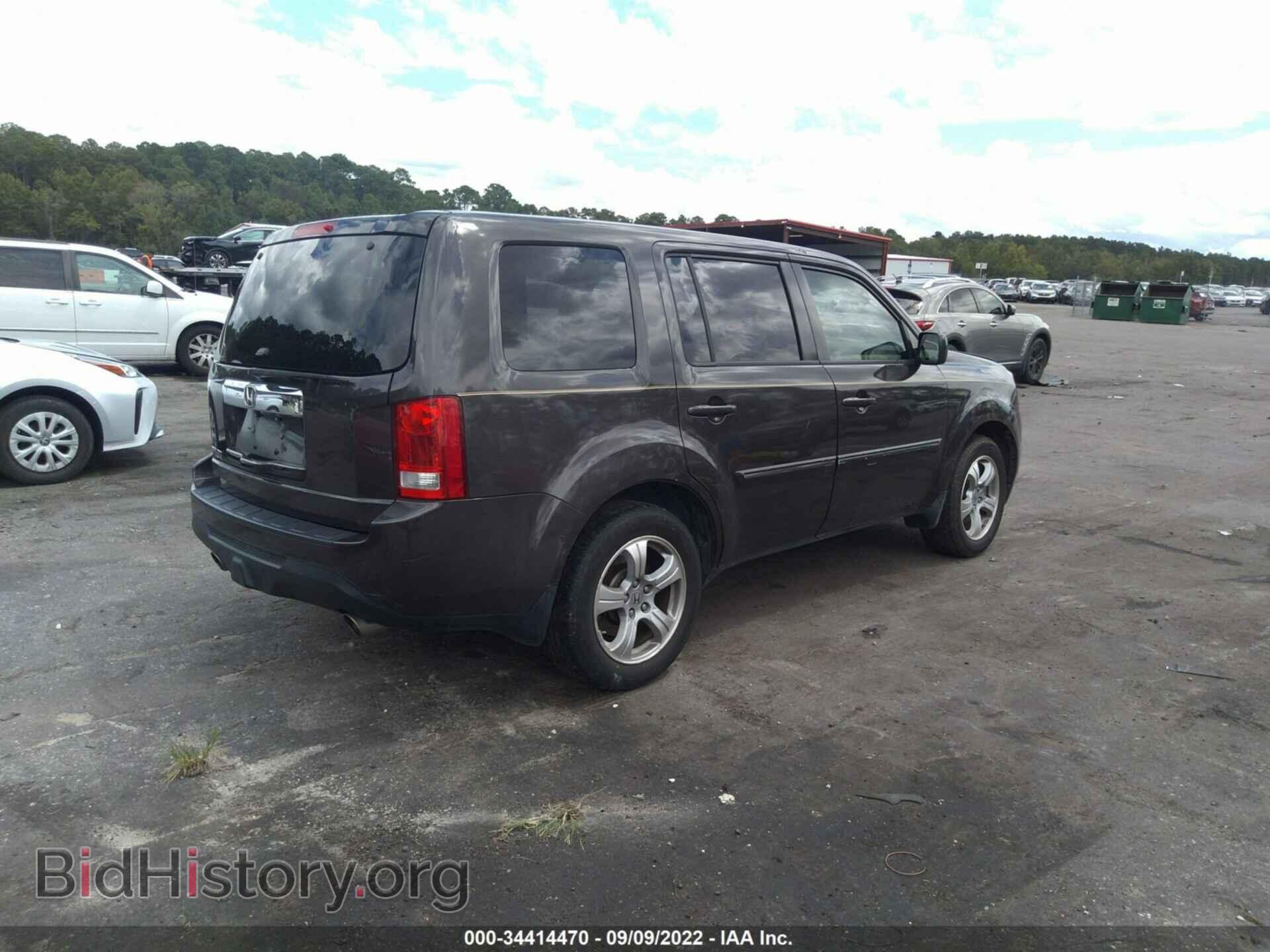 2012 HONDA PILOT - VIN: 5FNYF3H53CB037441 - Фото 4