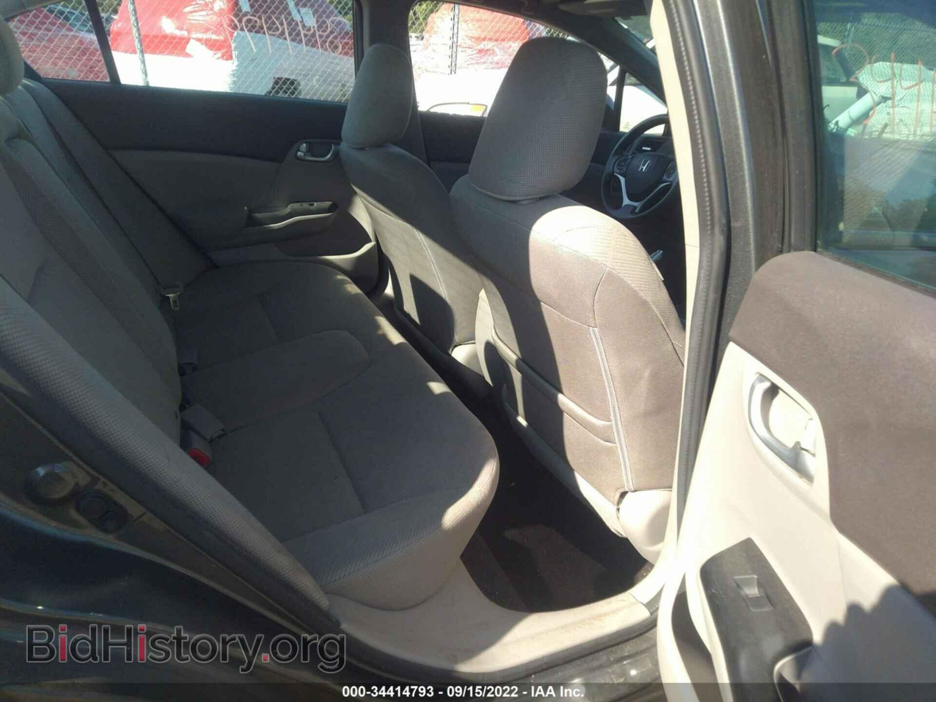 2012 HONDA CIVIC SDN - VIN: 2HGFB2F84CH574521 - Фото 8