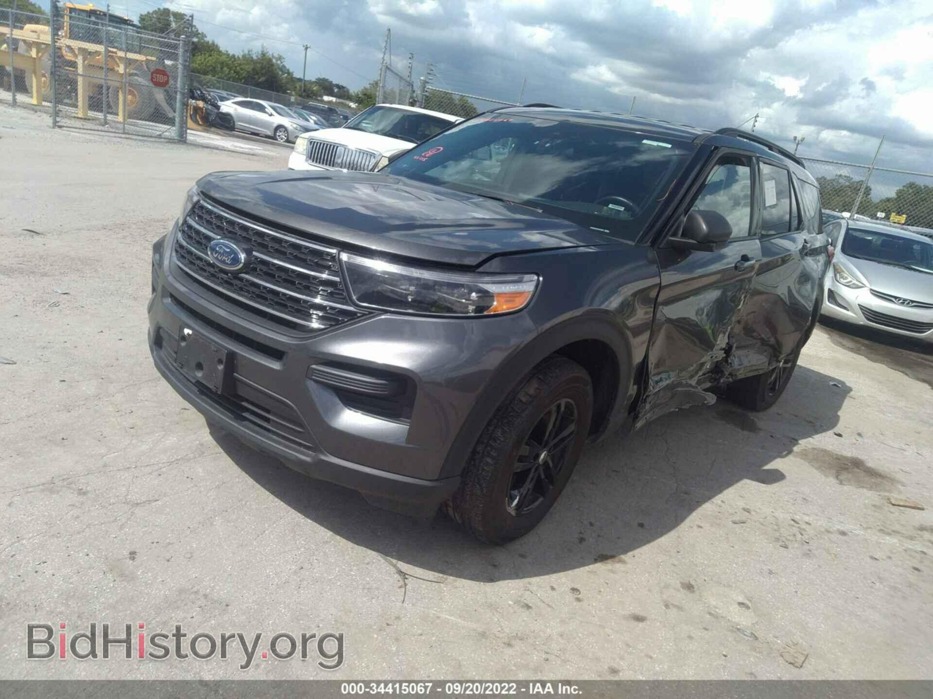 2020 FORD EXPLORER - VIN: 1FMSK8DH2LGB13957 - Фото 2
