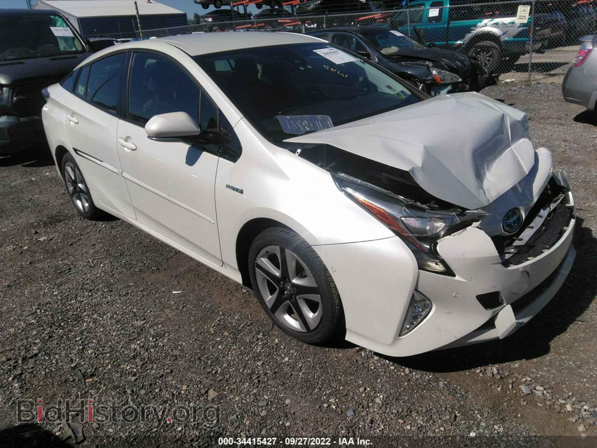 Photo JTDKARFU2J3548747 - TOYOTA PRIUS 2018
