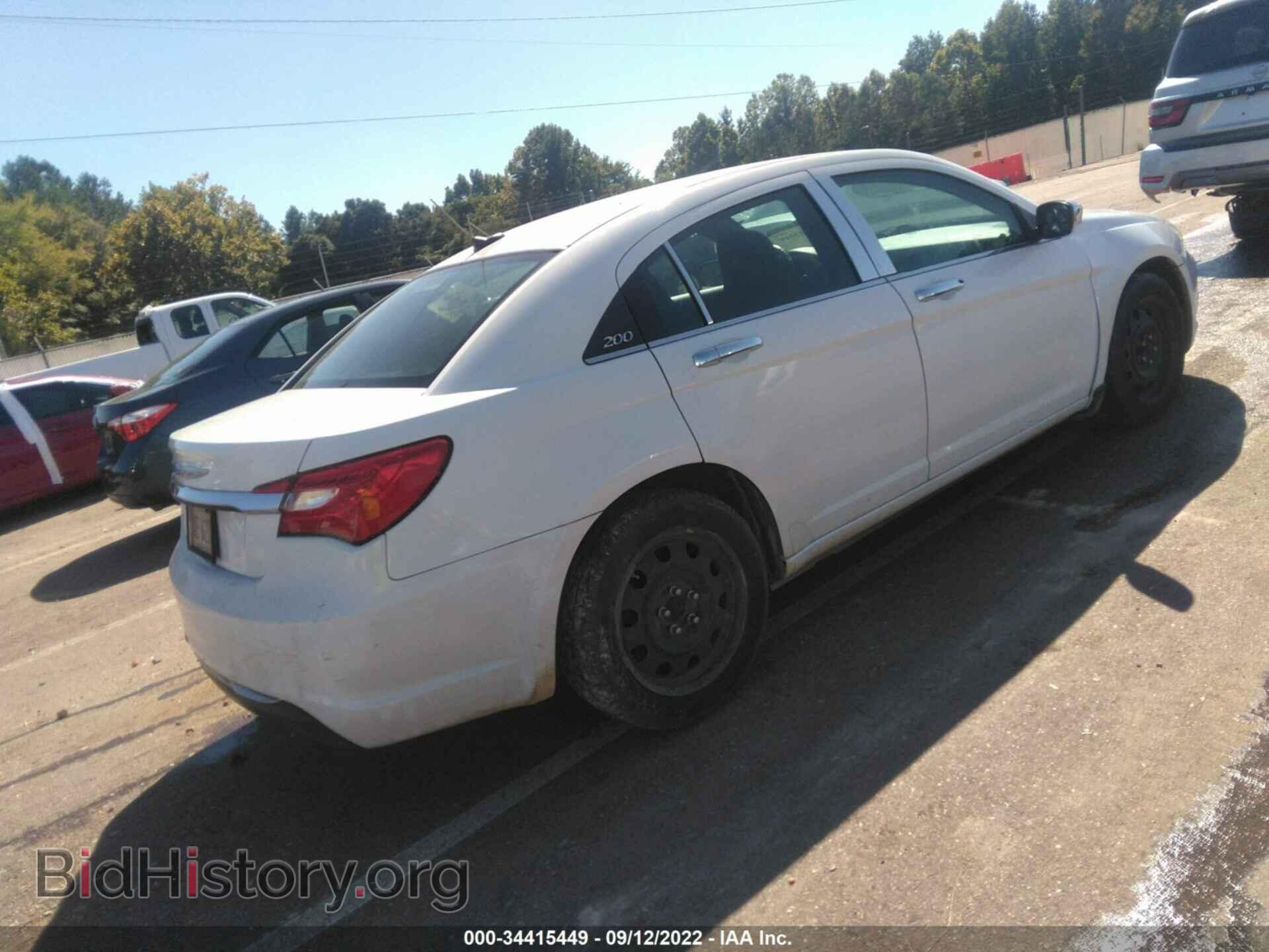 2012 CHRYSLER 200 - VIN: 1C3CCBAB1CN163154 - Фото 4