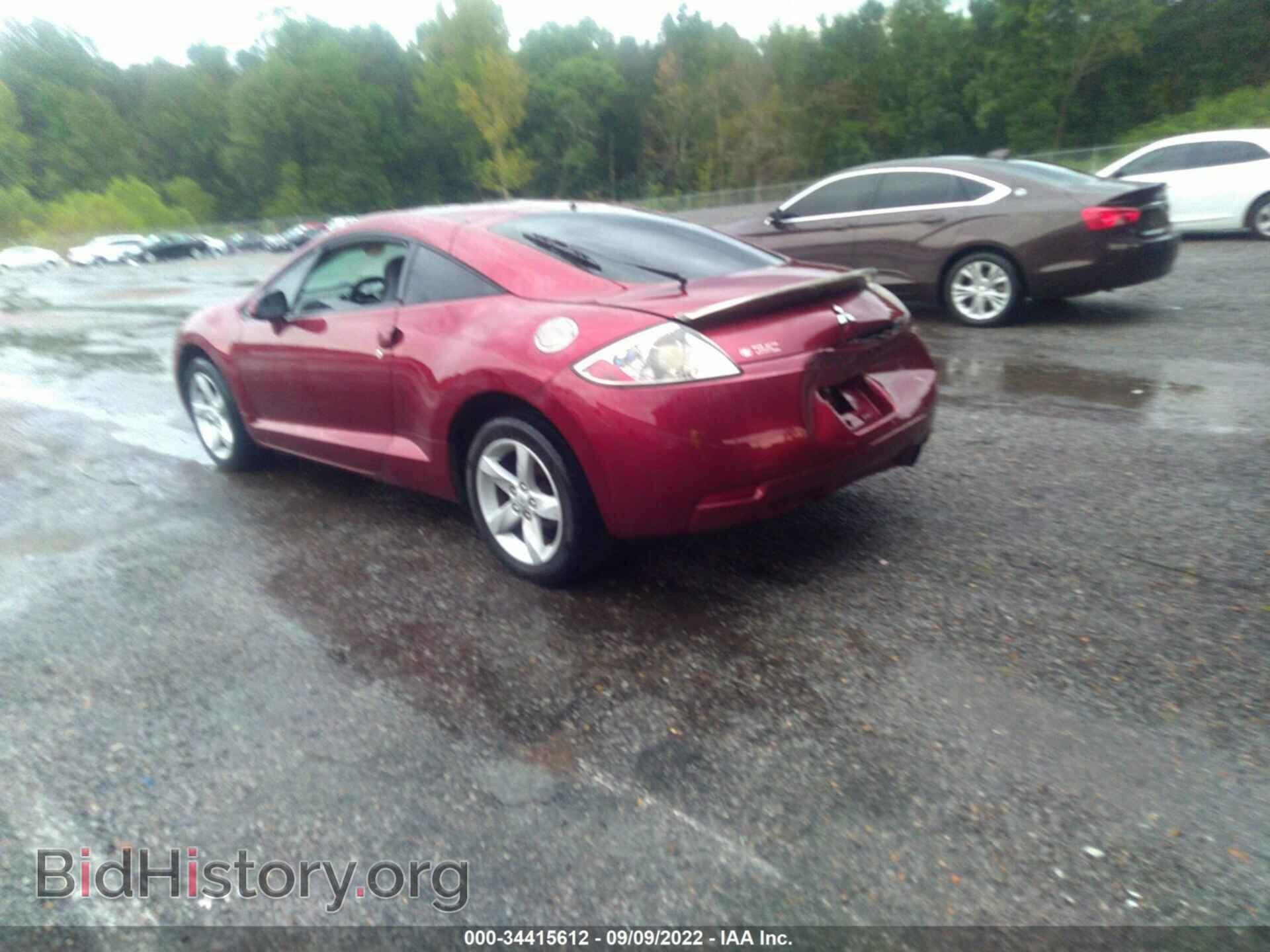 2007 MITSUBISHI ECLIPSE - VIN: 4A3AK24F77E006039 - Фото 3